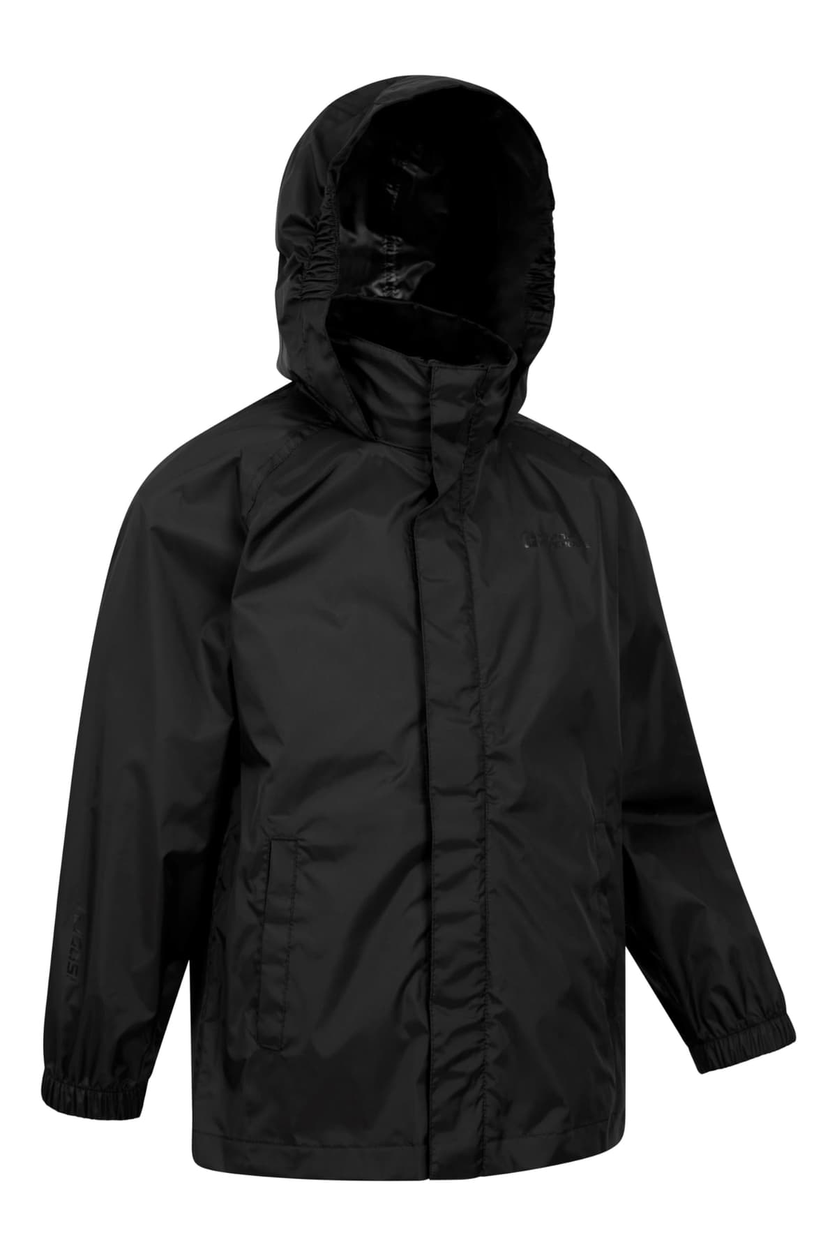 Mountain Warehouse Pakka Kids Waterproof Jacket - Wind Resistant, Lightweight,Breathable Rain Coat for Girls & Boys, Packaway Bag - For Rain, Spring Summer — view 5