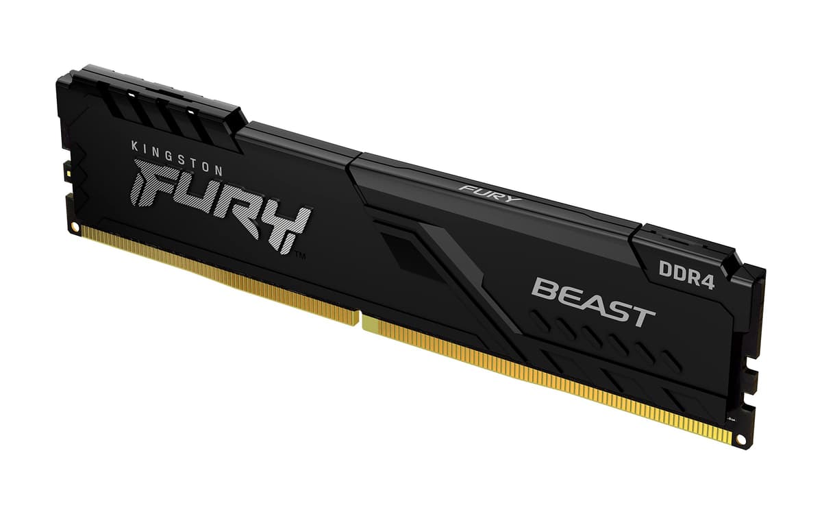 Kingston FURY Beast 64GB (2x32GB) 3200MHz DDR4 CL16 Desktop Memory Kit of 2 KF432C16BBK2/64 — view 12