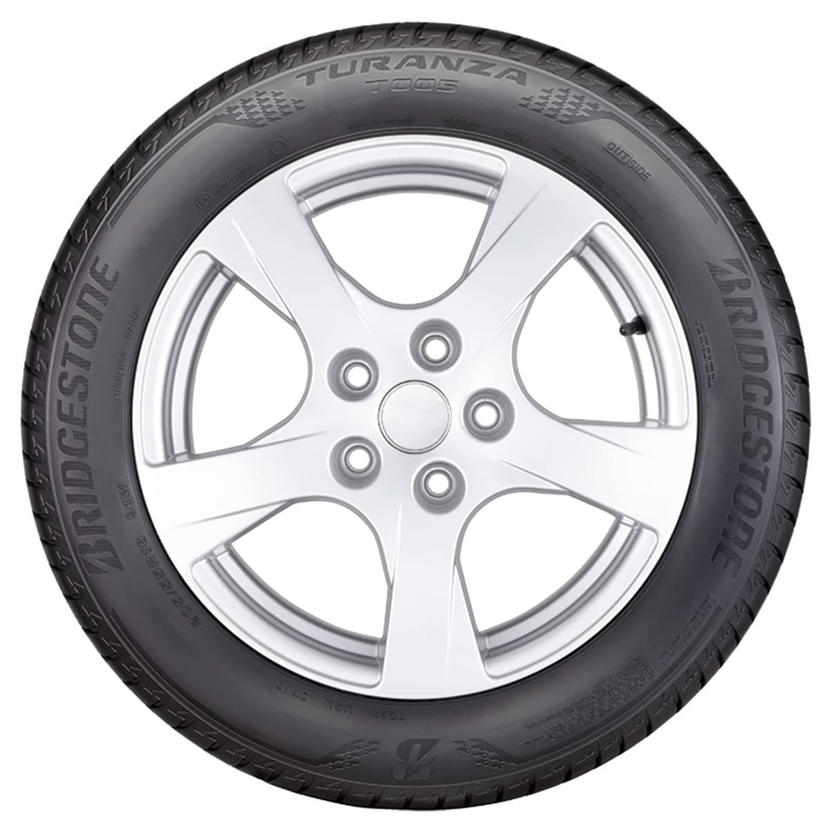Bridgestone TURANZA T005 - 195/65 R15 91V - B/A/71 - Neumático de verano (Turismo y SUV) — view 2