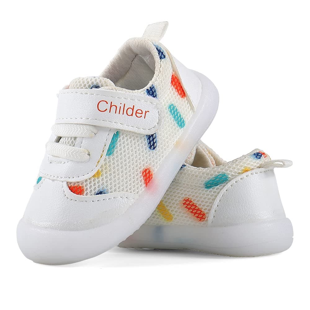 MASOCIO Baby Boys Girls First Walking Shoes Infant Toddler Trainers Anti-Slip Shoes — view 7