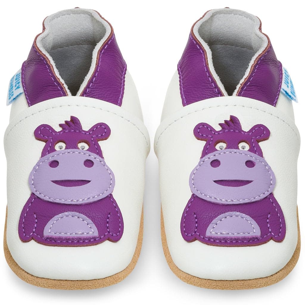 Zapatos de Bebé – Zapatillas de Cuero Niño Niña – Patucos de Piel con Elástico para Bebé - Zapatitos Primeros Pasos - Pantuflas Infantiles 0-6 Meses 6-12 Meses 12-18 Meses 18-24 Meses 2-3Años — view 39
