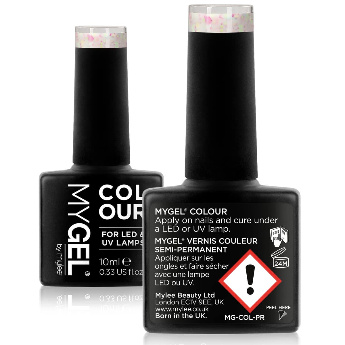 MYLEE Esmalte de Uñas en Gel Semipermanente 10 ml [Sprinkles ] UV/LED Nail Art Manicure Pedicure para Uso Profesional y Doméstico - Larga Duración y Fácil de Aplicar — view 6