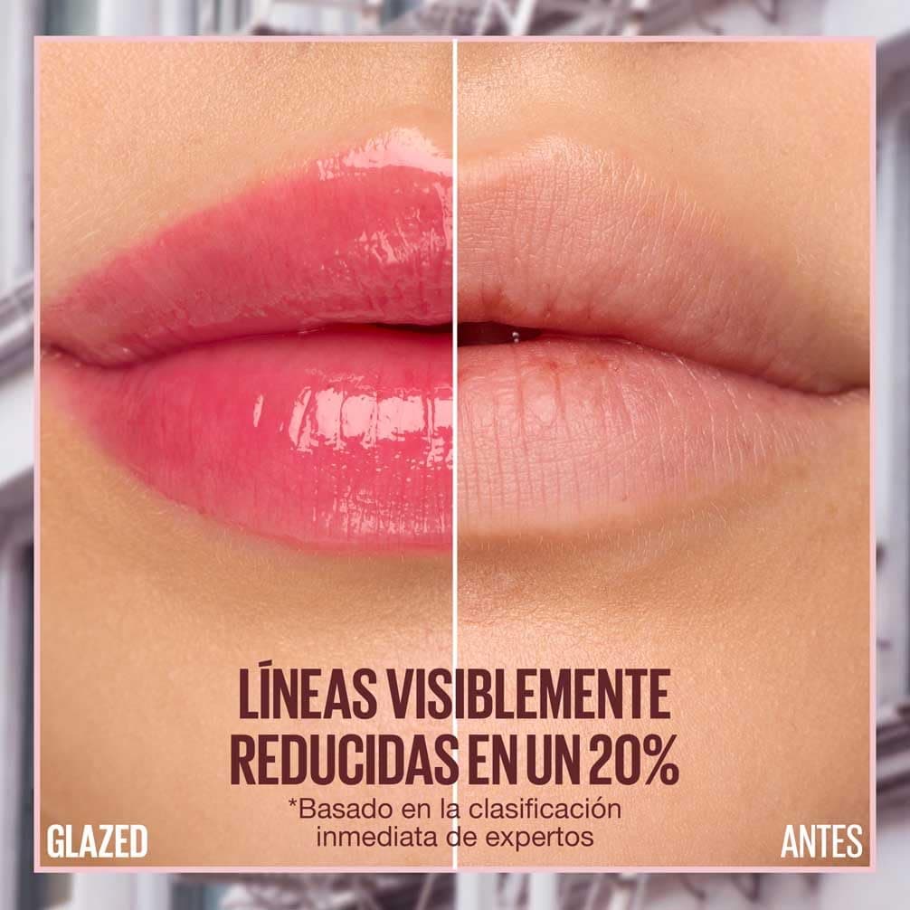 Maybelline New York Bálsamo Labial con Color, Labios Suaves y Brillantes, Hasta 24h de Hidratación, con Ácido Hialurónico, Lifter Glaze, Tono 002 Pink Drip — view 4