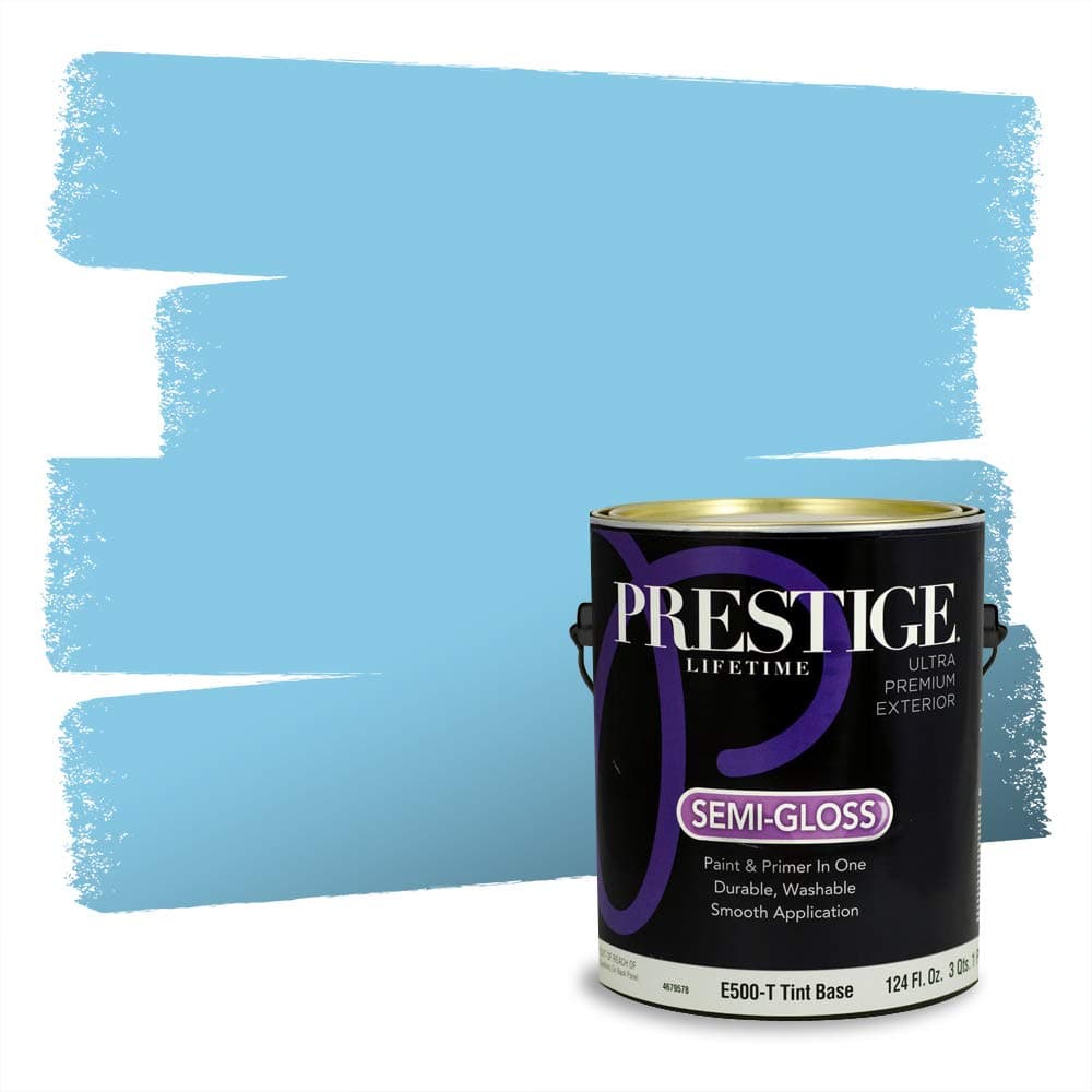 PRESTIGE Paints Interior Paint and Primer In One, 1-Gallon, Semi-Gloss, Comparable Match of Valspar* Dewdrop* — view 638