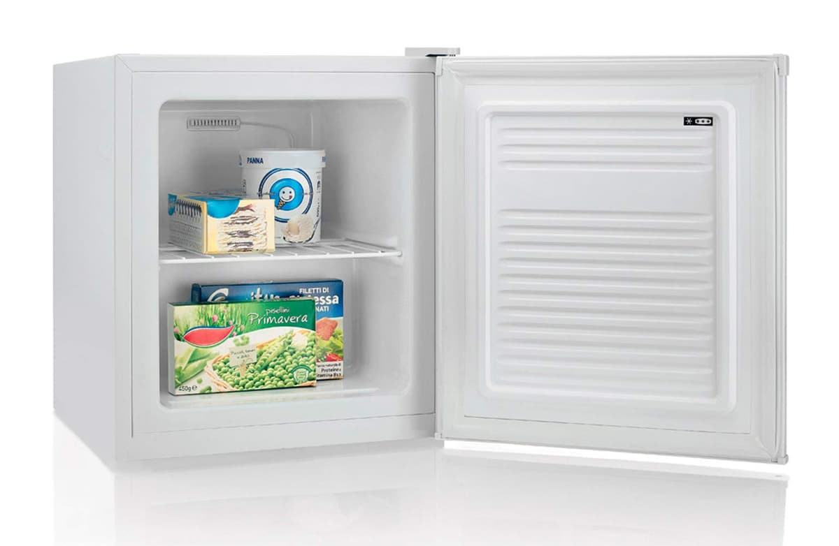 CONGELADOR VERTICAL CV-50W INFINITON (A+, BLANCO, Altura 51cm, 33 Litros, Puerta reversible, Termostato regulable, Independiente) — view 2