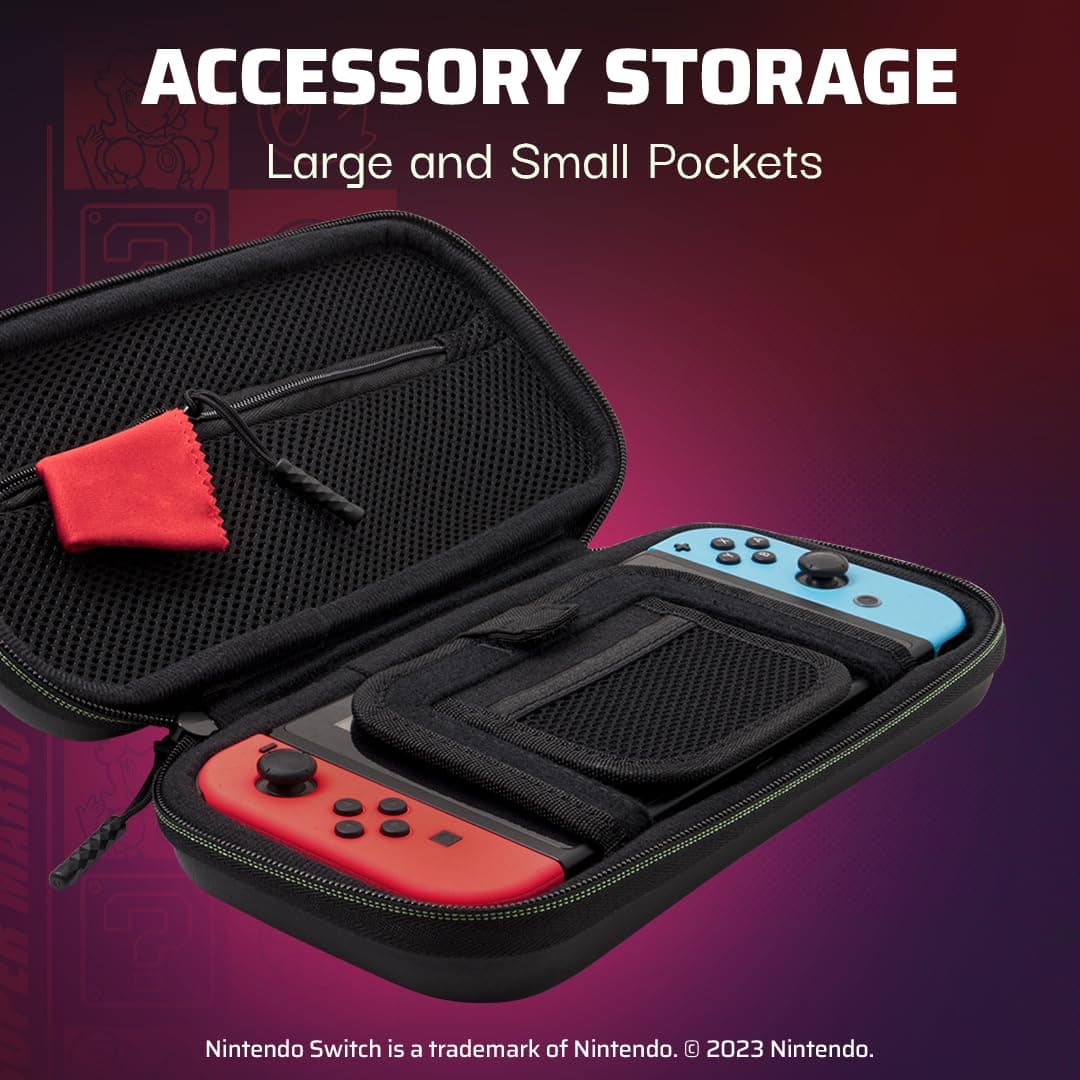 PDP Estuche de viaje Plus GLOW Super Icon Travel Case Nintendo Switch — view 2