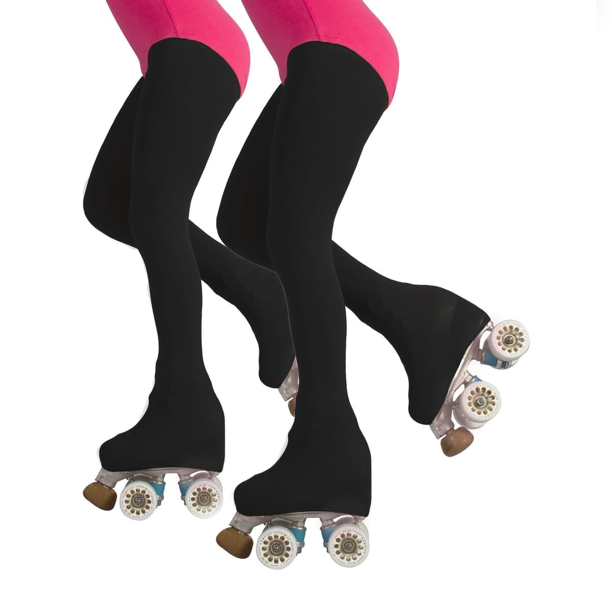 CALZITALY PACK 1/2 Medias Cubrepatin Para Niña – 70 DEN | Patinaje Artístico | Professional Skating | Natural, Negro | 6, 8, 10, 12 Años | Calcetería Italiana — view 8