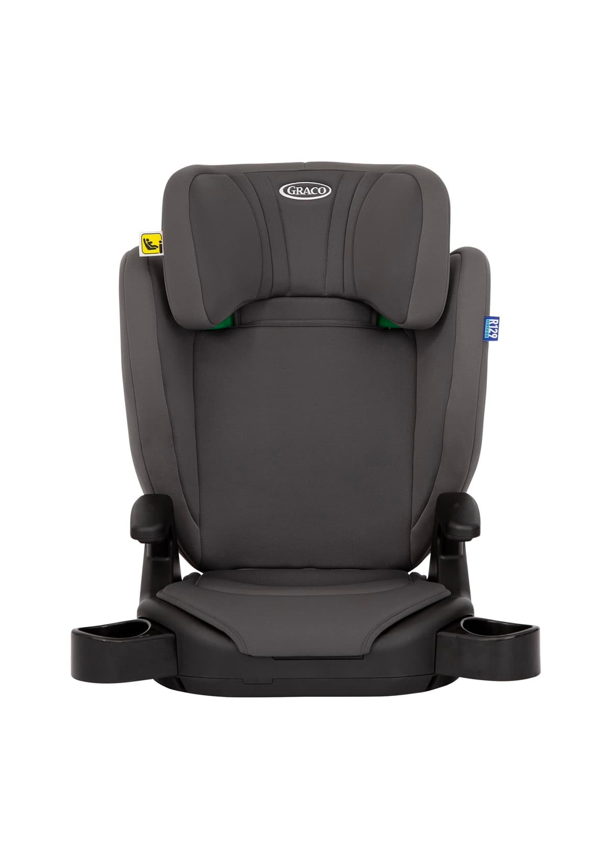 Graco - Junior Maxi i-Size R129 Elevador ligero con respaldo, de 100 a 150 cm de 3,5 a 12 años aprox, color Iron — view 4