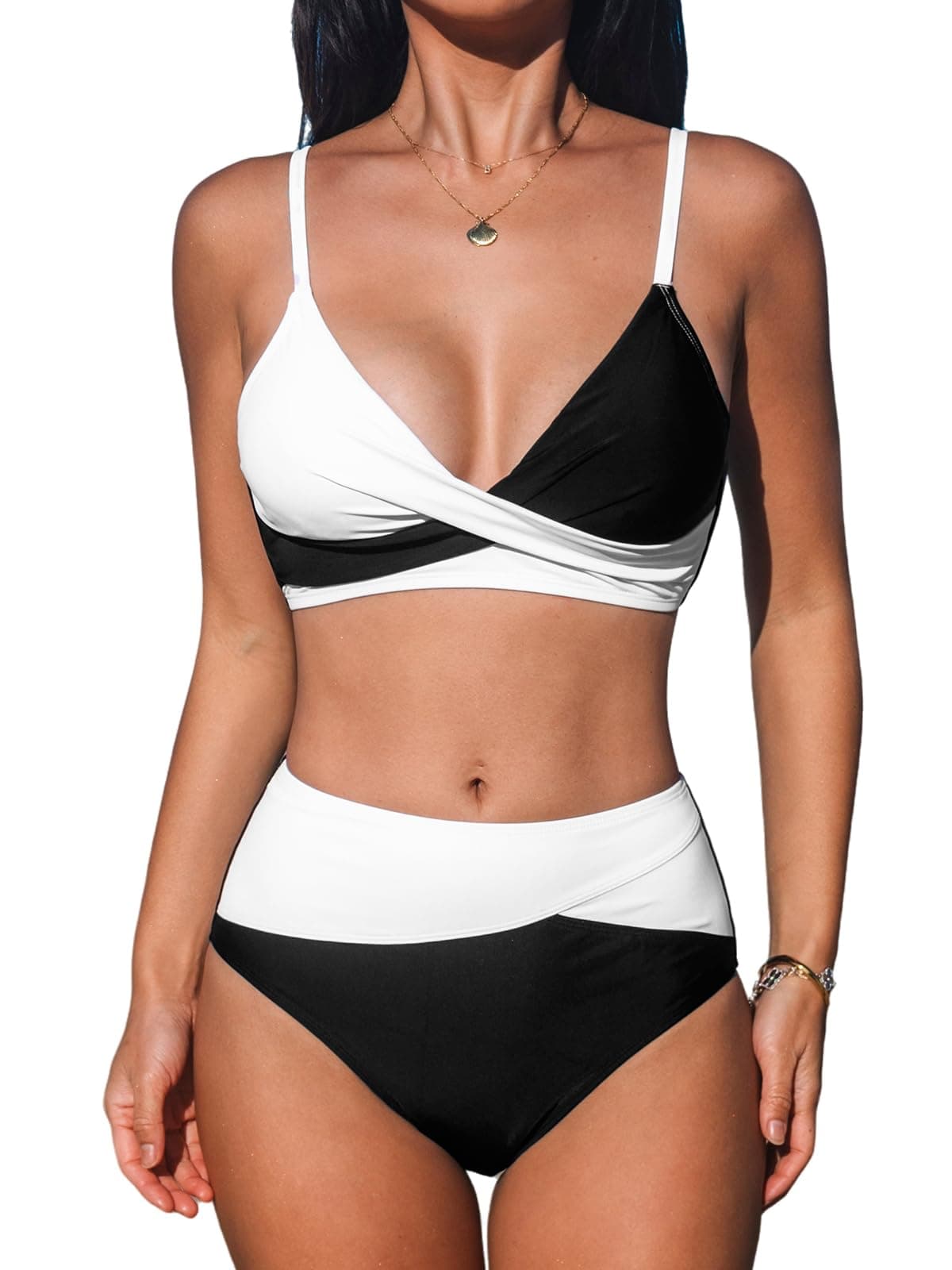 CUPSHE Mujer Traje De Baño Push up Sujetador Acolchado Bikini — view 14