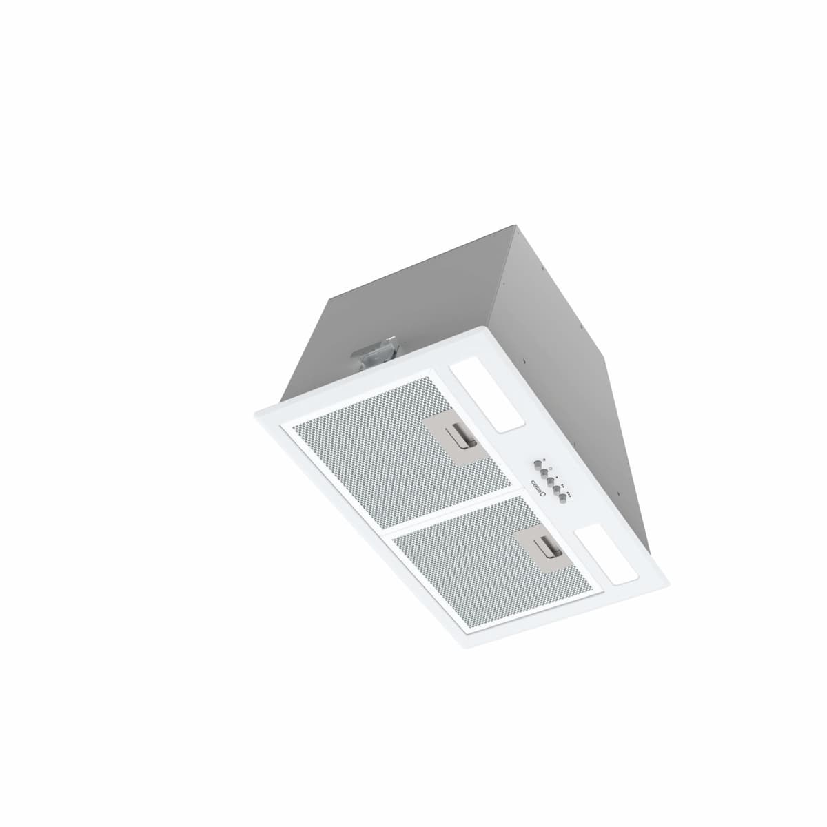 Cata GT PLUS 45 WH/M Campana Extractora Integrada con 3 Velocidades de Extracción.Panel de Control Mecánico. Motor BT2. Iluminación tira LED. Ancho de 60 cm. Acabado en Color Blanco — view 2