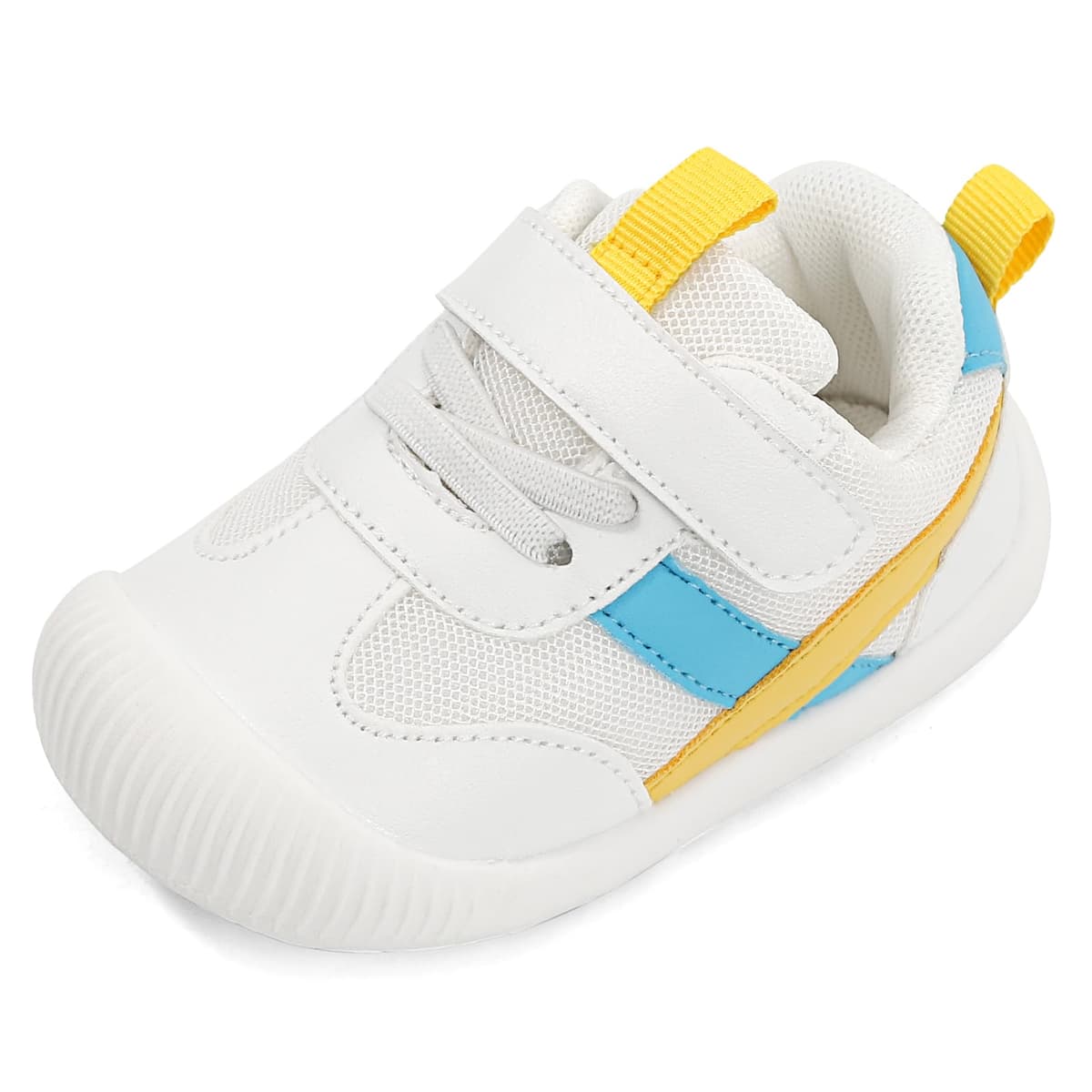 MK MATT KEELY Baby Boys Girls First Walking Shoes Toddler Anti-Slip Soft PU Leather Prewalker Sneakers — view 10