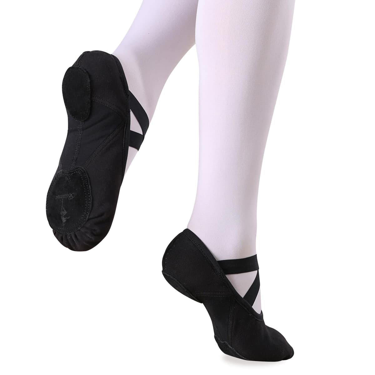 Bezioner Zapatillas Ballet Niña Altamente Elásticos Zapatillas de Danza Suela Partida Zapatos Baile Mujer Calzado de Danza — view 2