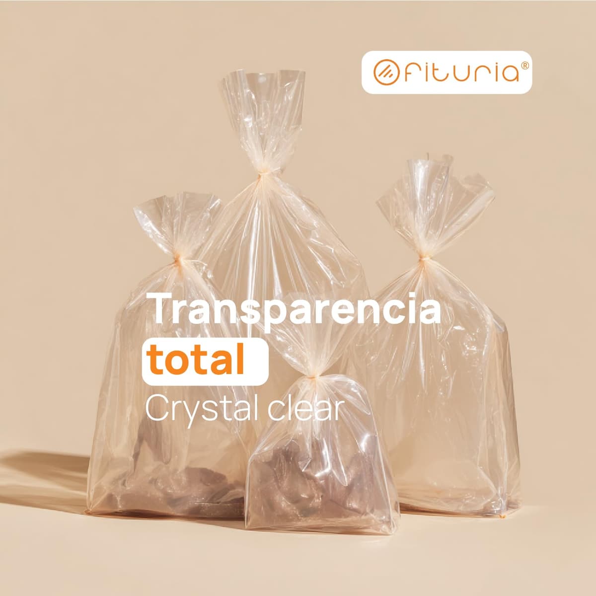 Ofituria Bolsas Celofán Transparente 10 x 15 cm, Bolsas Transparentes para Chuches y Regalos – Bolsas Plastico Transparente para Cumpleaños Infantiles, Galletas y Detalles, 1 Pack (100 Bolsas) — view 4