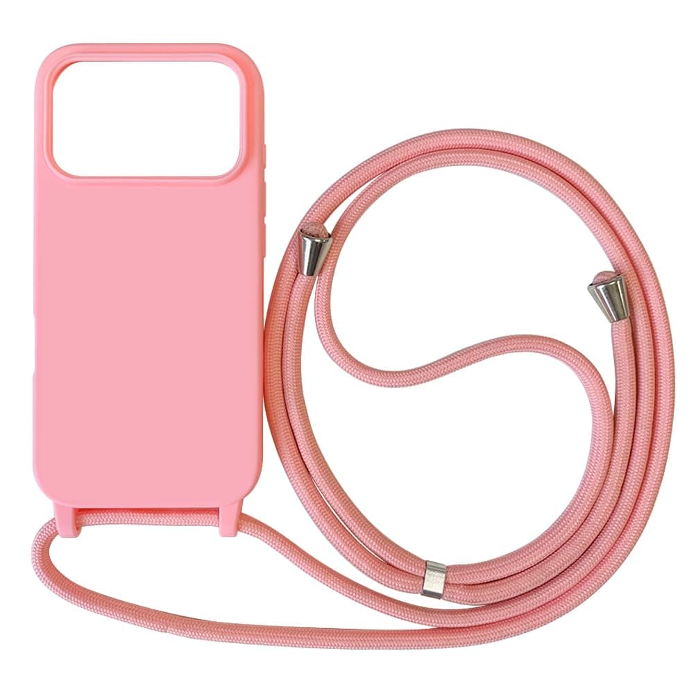 Funda Compatible con iPhone 17 Pro MAX(6.9"),Ajustable Collar Correa de Cuello Cordón Cuerda Carcasa TPU Bumper Silicona Skin Caso para iPhone 17 Pro MAX(6.9")-Verde — view 21