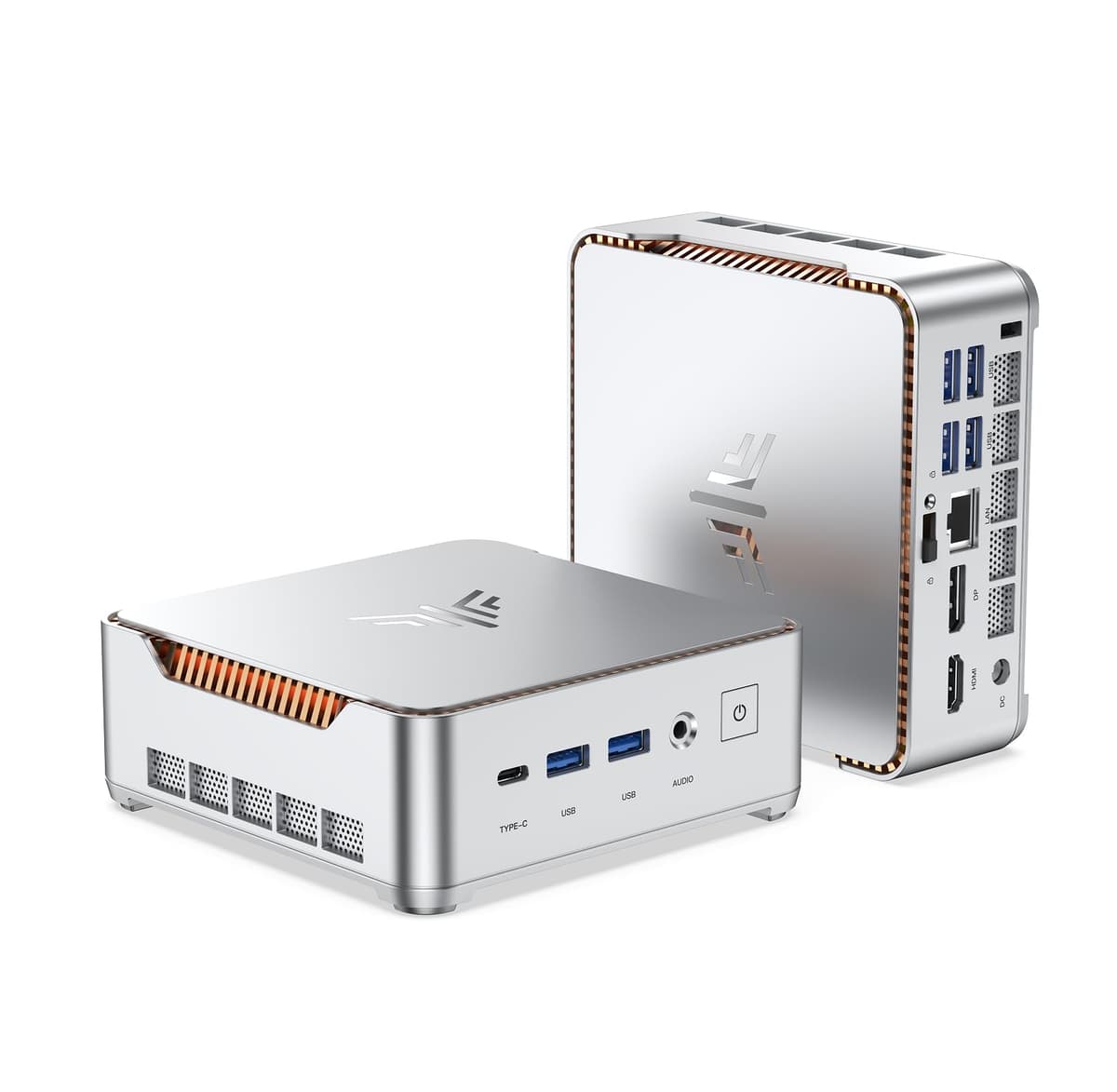 NiPoGi Pinova P2 Mini PC Windows 11 Pro AMD Ryzen 3300U (4C/4T,up to 3.5GHz) Mini PC 16GB RAM+256GB SSD Mini Computer 4K Triple Display/HDMI2.0+DP+USB-C/WiFi/BT for Home/Business/School