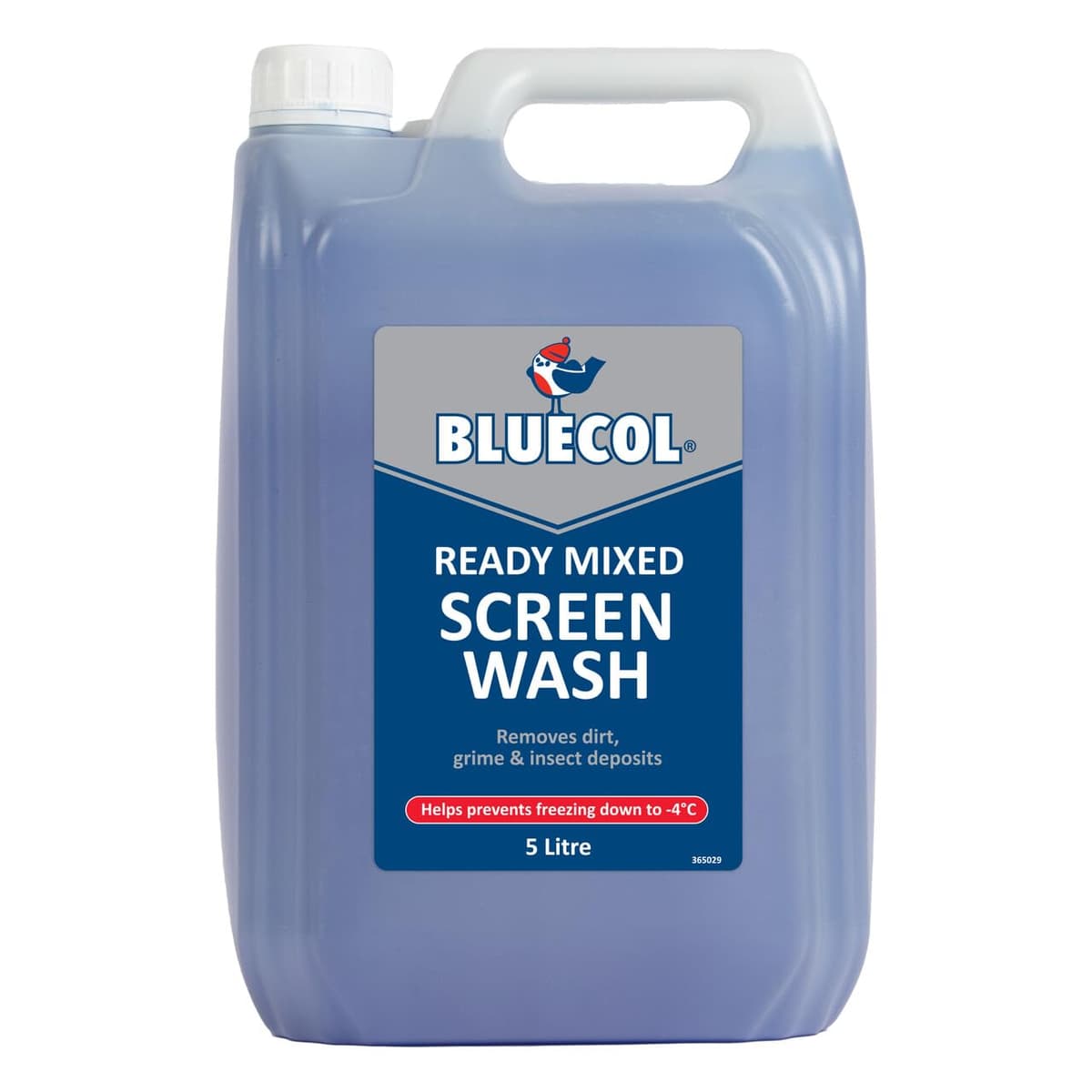 Bluecol All Season's Screenwash 5L - Removes Dirt, Grime, Prevents Freezing