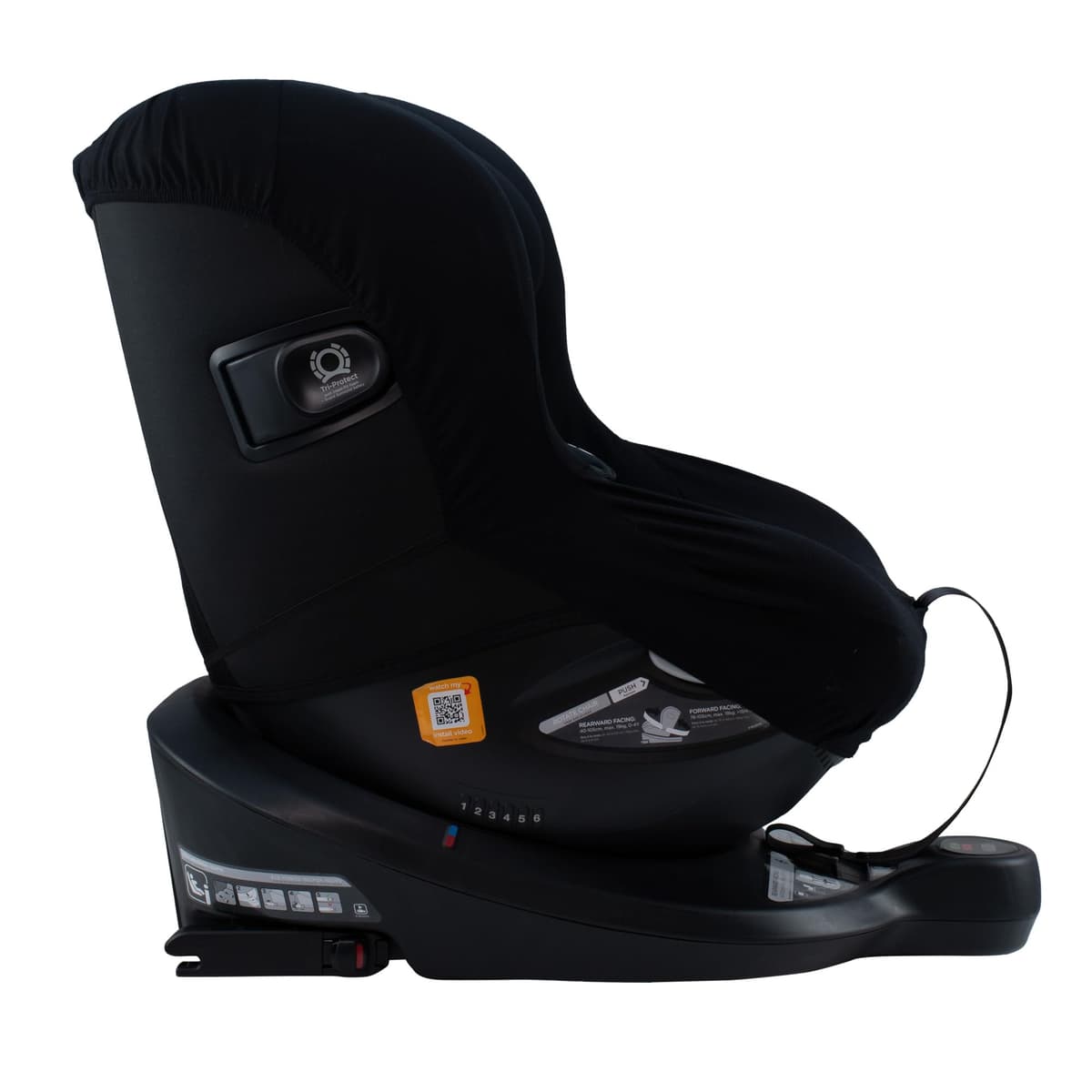 JYOKO Kids Funda de algodón Compatible con Joie Spin 360 y Nuna Rebl (Black Series, Funda Joie I-Spin 360) — view 4