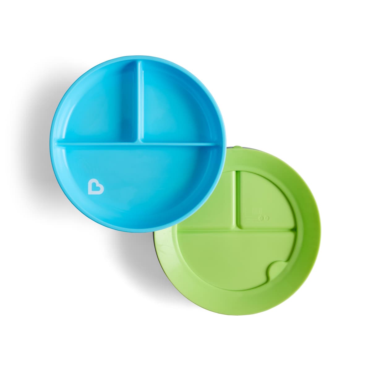 Munchkin Stay Put Baby Suction Bowl Set| Baby Bowls for Weaning| Baby Feeding Suction Dish Pack| for Babies & Toddlers 6 Months+|BPA Free Weaning Set for Babies| Microwave/Dishwasher Safe | 3 Pack — view 10