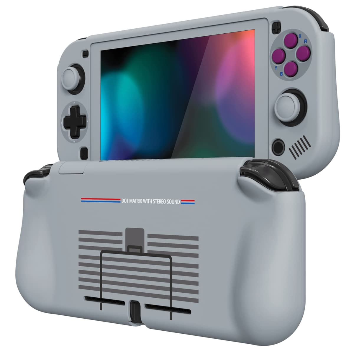 playvital ZealProtect Protective Case for Nintendo Switch Lite, Hard Shell Grip Cover for Nintendo Switch Lite w/Screen Protector & Thumb Grip Caps & Button Caps - Antique Yellow — view 50