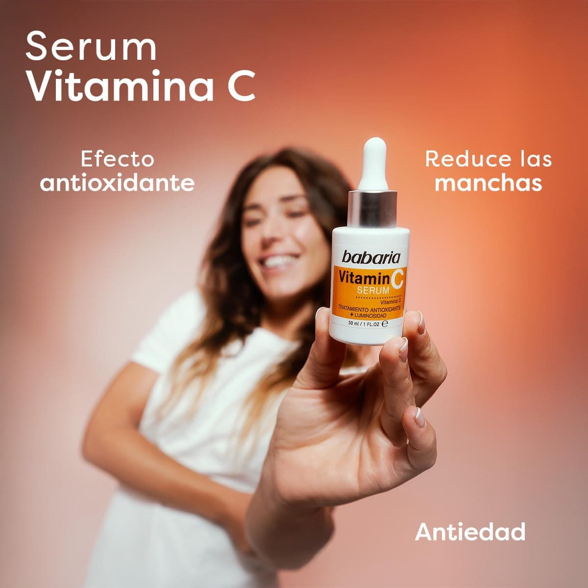 Babaria - Serum Vitamina C | Vitamina C Cara Que Ilumina Tu Rostro| Serum Facial Mujer Y Hombre Con Naranja | Piel Luminosa 30ml | Reduce Las Manchas | 100% Vegan — view 2