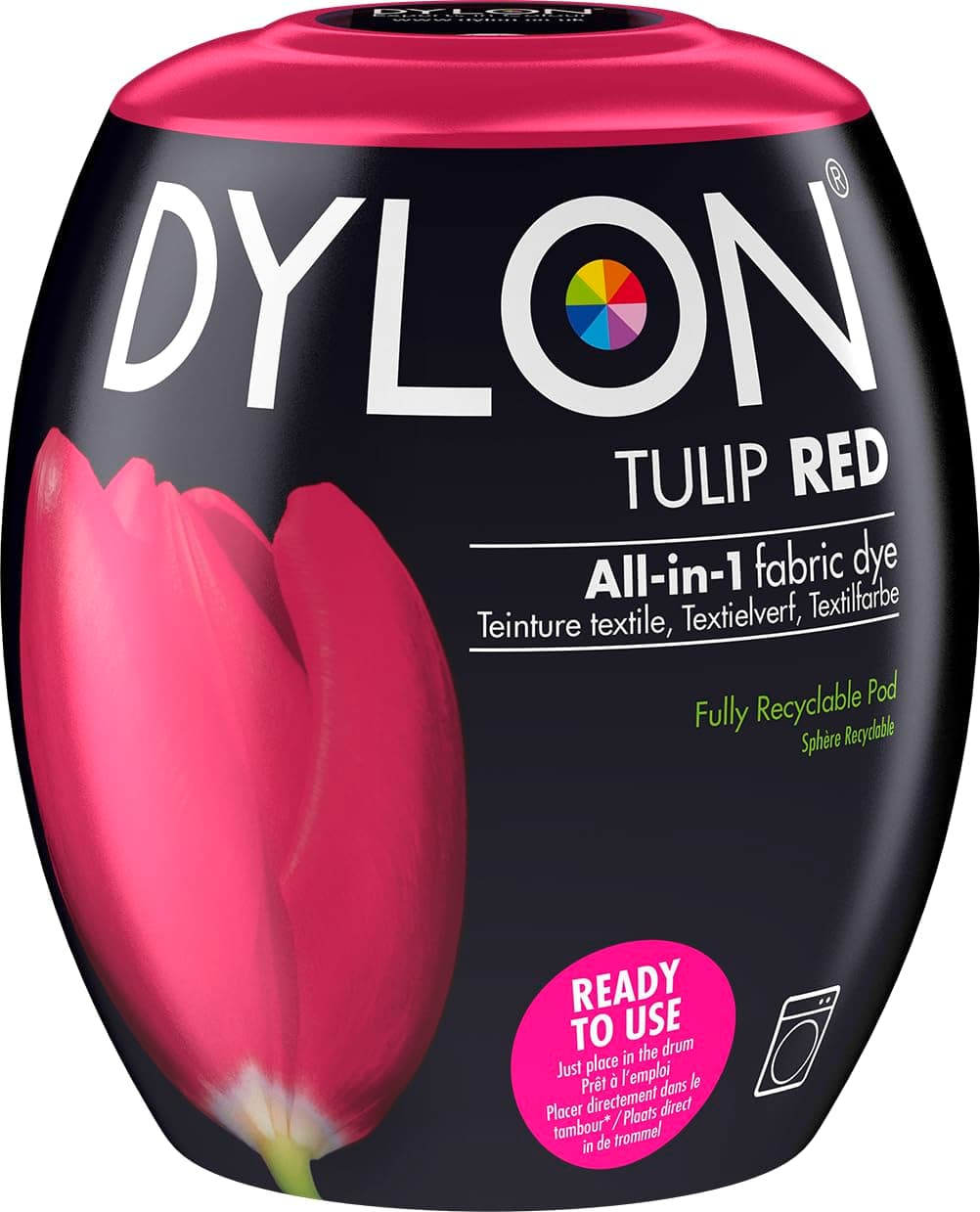 Dylon Washing Machine Fabric Dye Pod Intense Black, 350g, Packaging May Vary — view 36