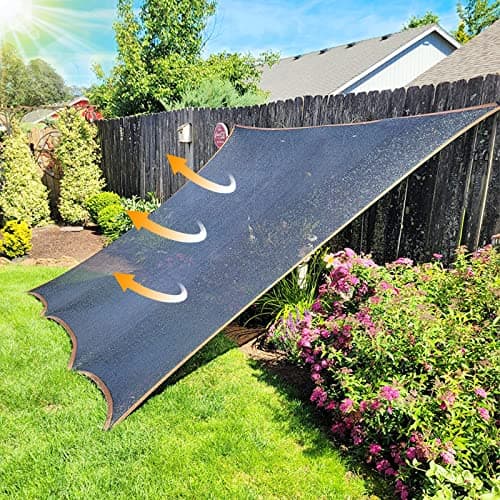 10x20FT Shade Cloth - for Garden Plants Greenhouse,70% Sunblock Shade Neting -for Outdoor Garden Pergola Patio Lawn Kennel Chicken Coop Easier to Hang Plant — view 3