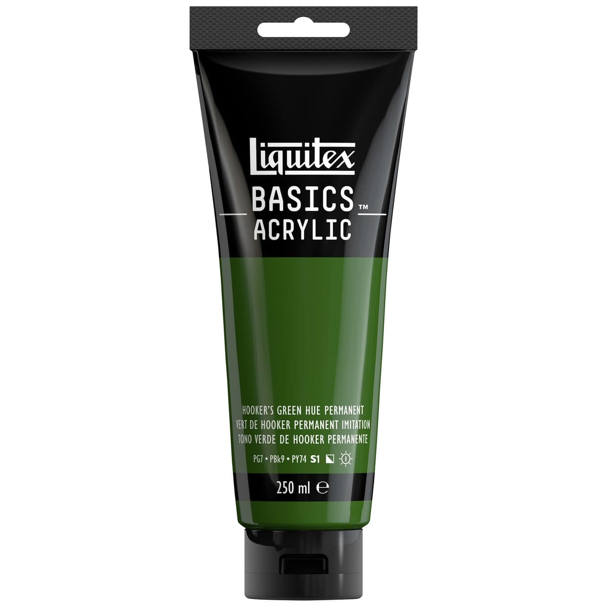 LIQUITEX Basics Acrylic Paint, Mars Black, 118 ml Tube — view 101