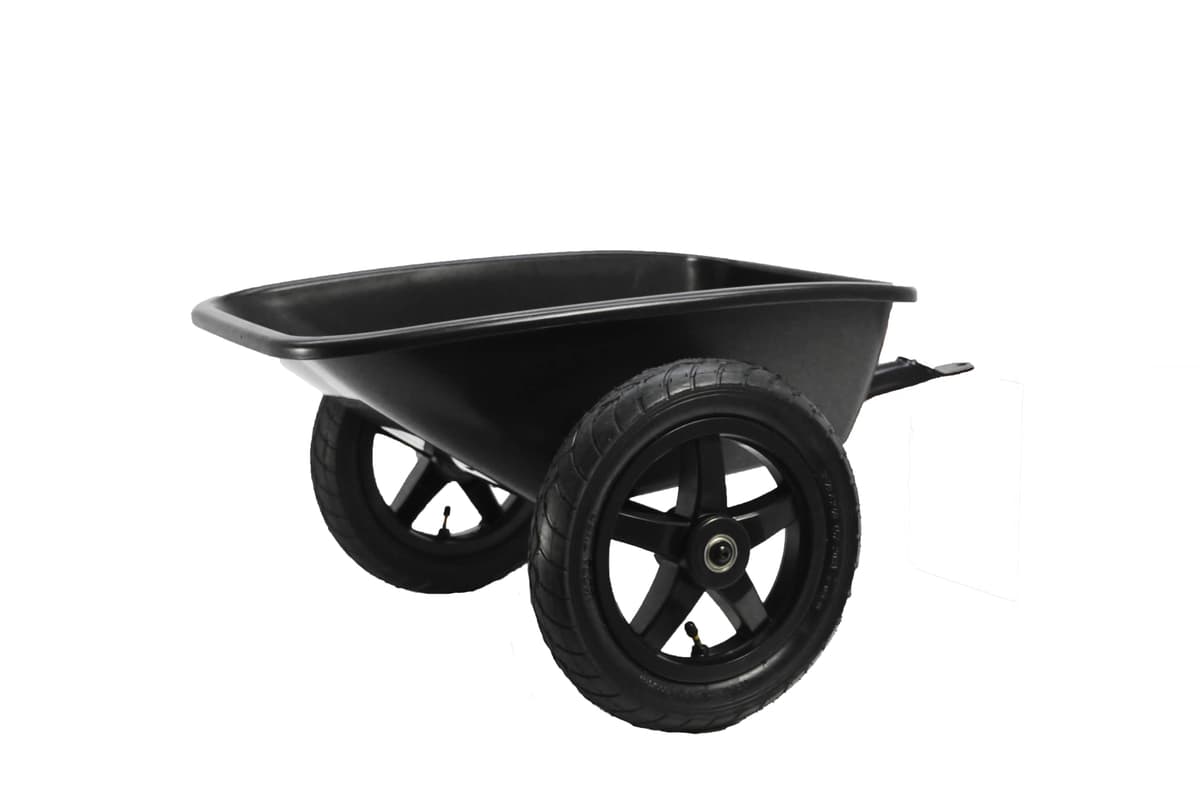 BERG Trailer M for Reppy Go-Kart with Towing Hitch Grey — view 5