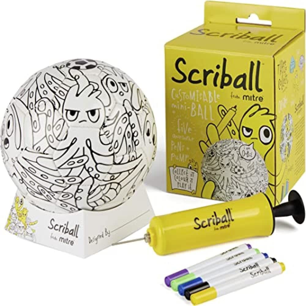 Mitre Scriball Ooodles | Customizable Mini Football For All Occasions Football — view 12