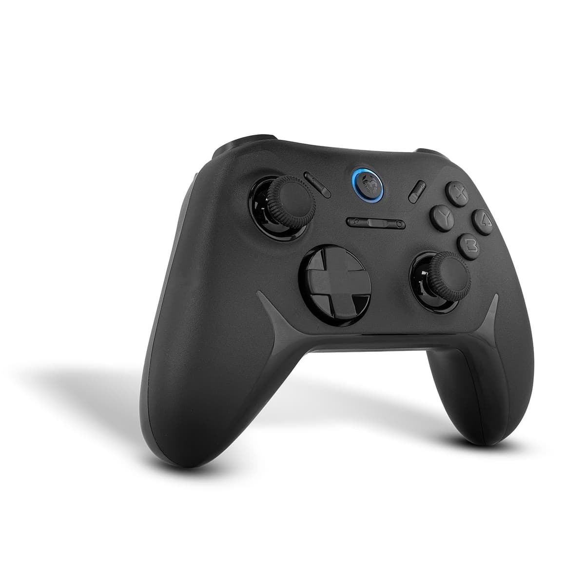 KROM KEY - Gamepad con cable, X-input y Direct - input, joystick y gatillos analógicos, función turbo, compatible con PC, PS3 y Android, color negro — view 2