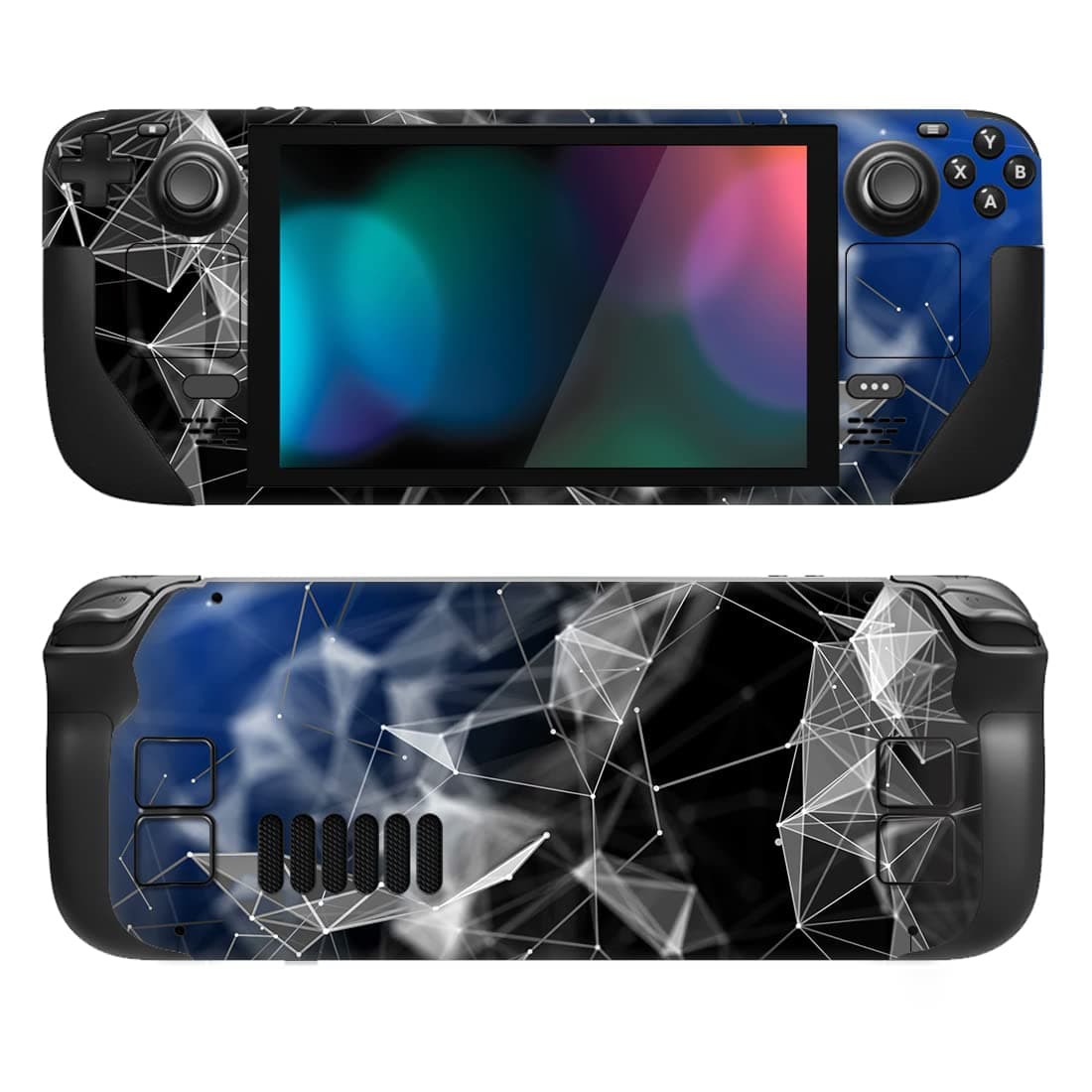 playvital Full Set Protective Skin Decal for Steam Deck LCD, Custom Stickers Vinyl Cover for Steam Deck OLED - Classics SNES Style — view 20
