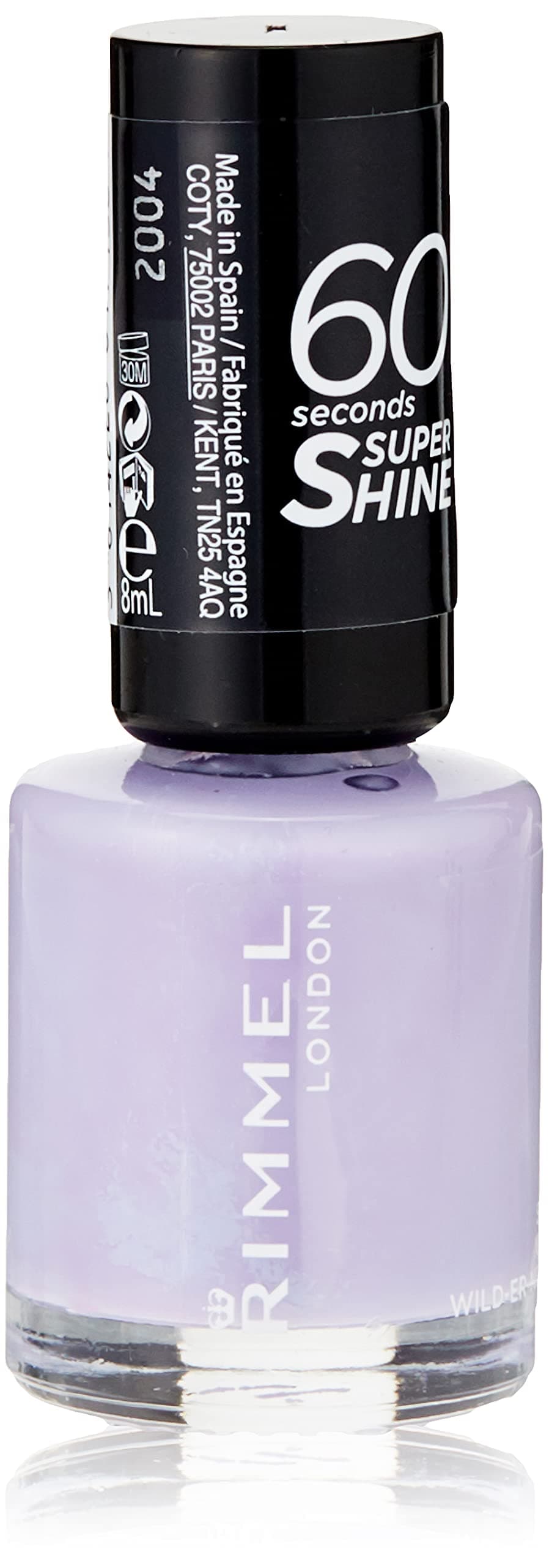Rimmel London 60 Seconds Super Shine Nail Polish, 740 Clear, 8 ml — view 51