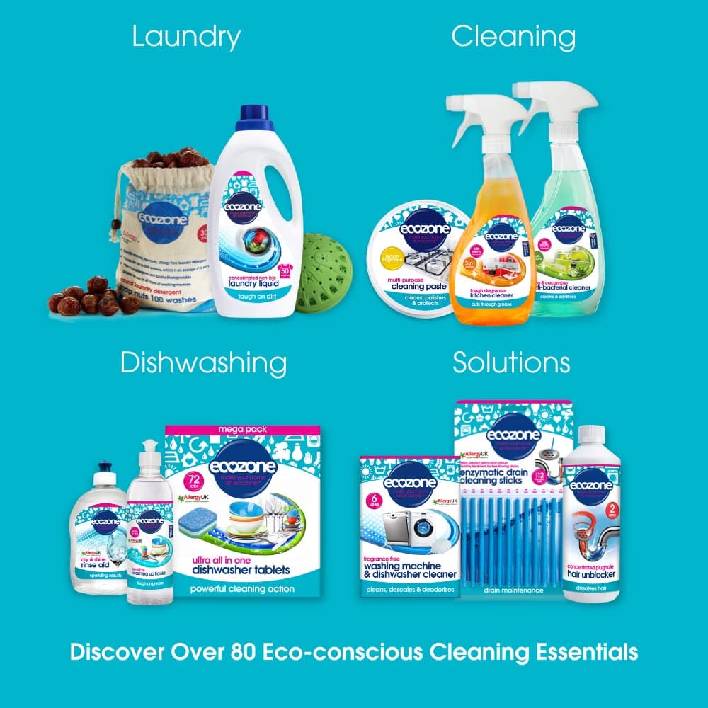 Ecozone Kettle & Iron Descaler | Easy Use Sachets | Powerful Limescale Removal — view 7