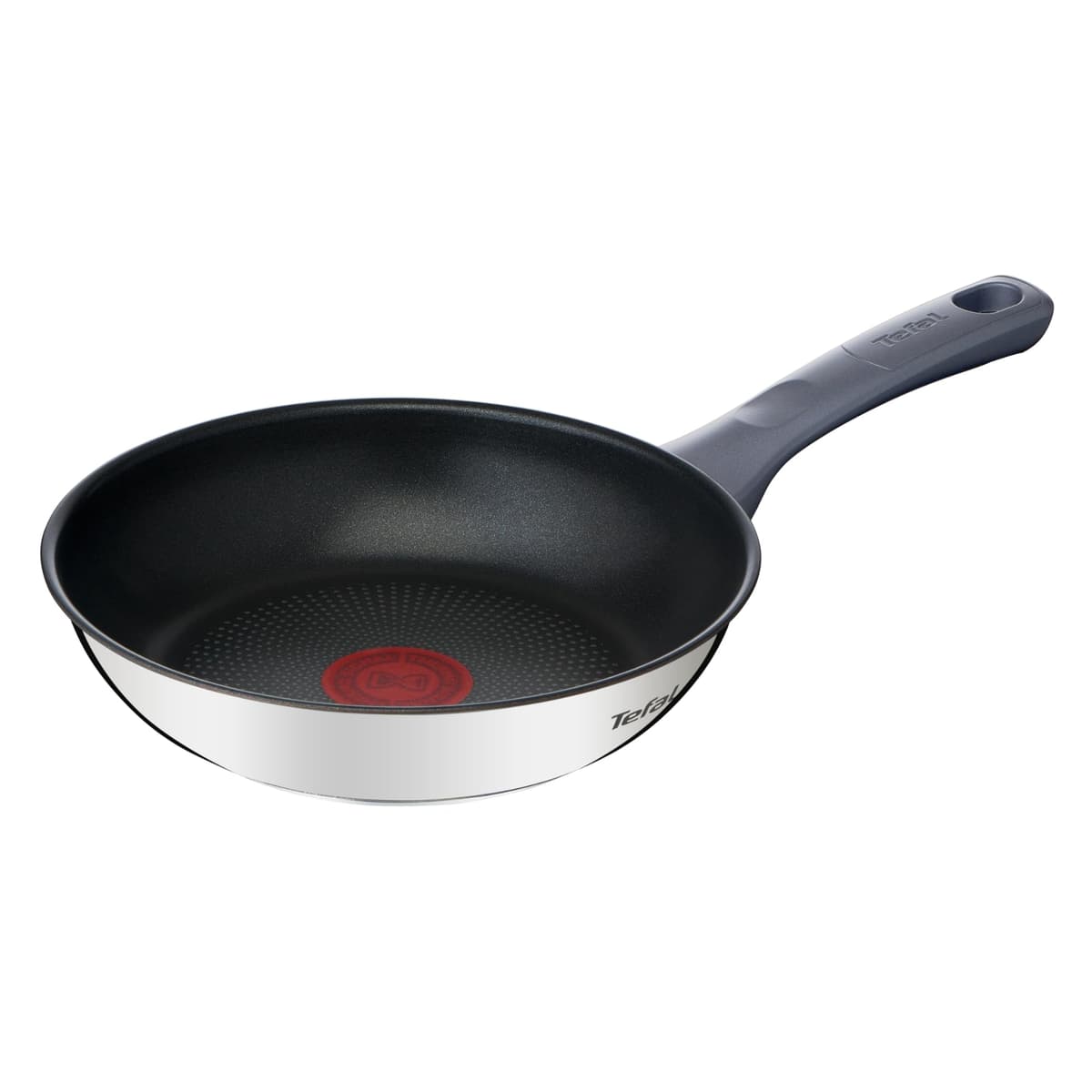 Tefal Daily Cook - Juego de Sartenes de 20/24/26 cm, Apto inducción, antiadherente, revestimiento titanio, Thermo-signal, apto lavavajillas y horno, acero inoxidable — view 12
