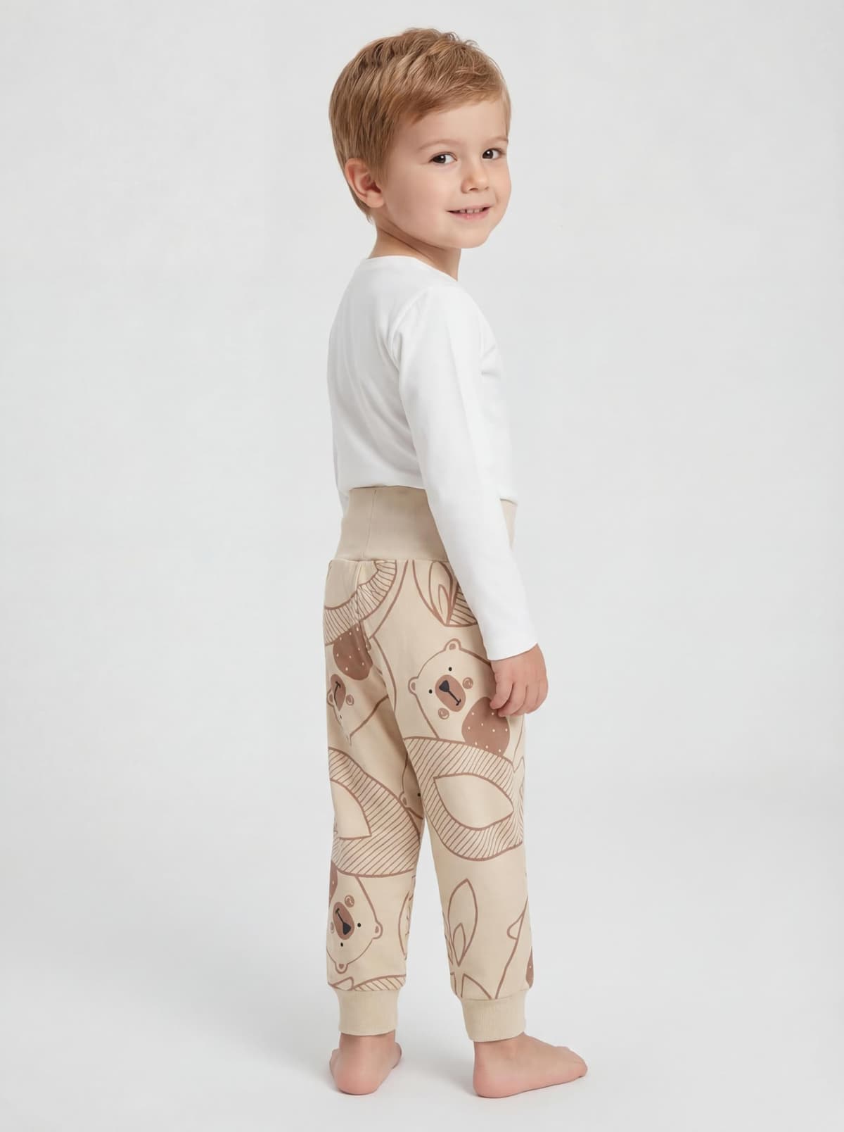TupTam Pantalones Bebé 5 Unidades – Pantalón Algodón Suave para Bebé Niño y Niña, Certificación Oeko-Tex — view 4