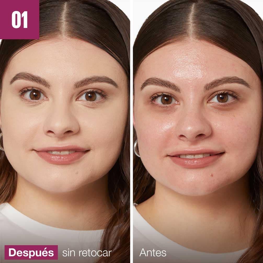 Maybelline New York, Corrector de Ojeras, Bolsas e Imperfecciones, Con Bayas de Goji y Haloxyl, Tono: 01 Light, 6.8 ml — view 4