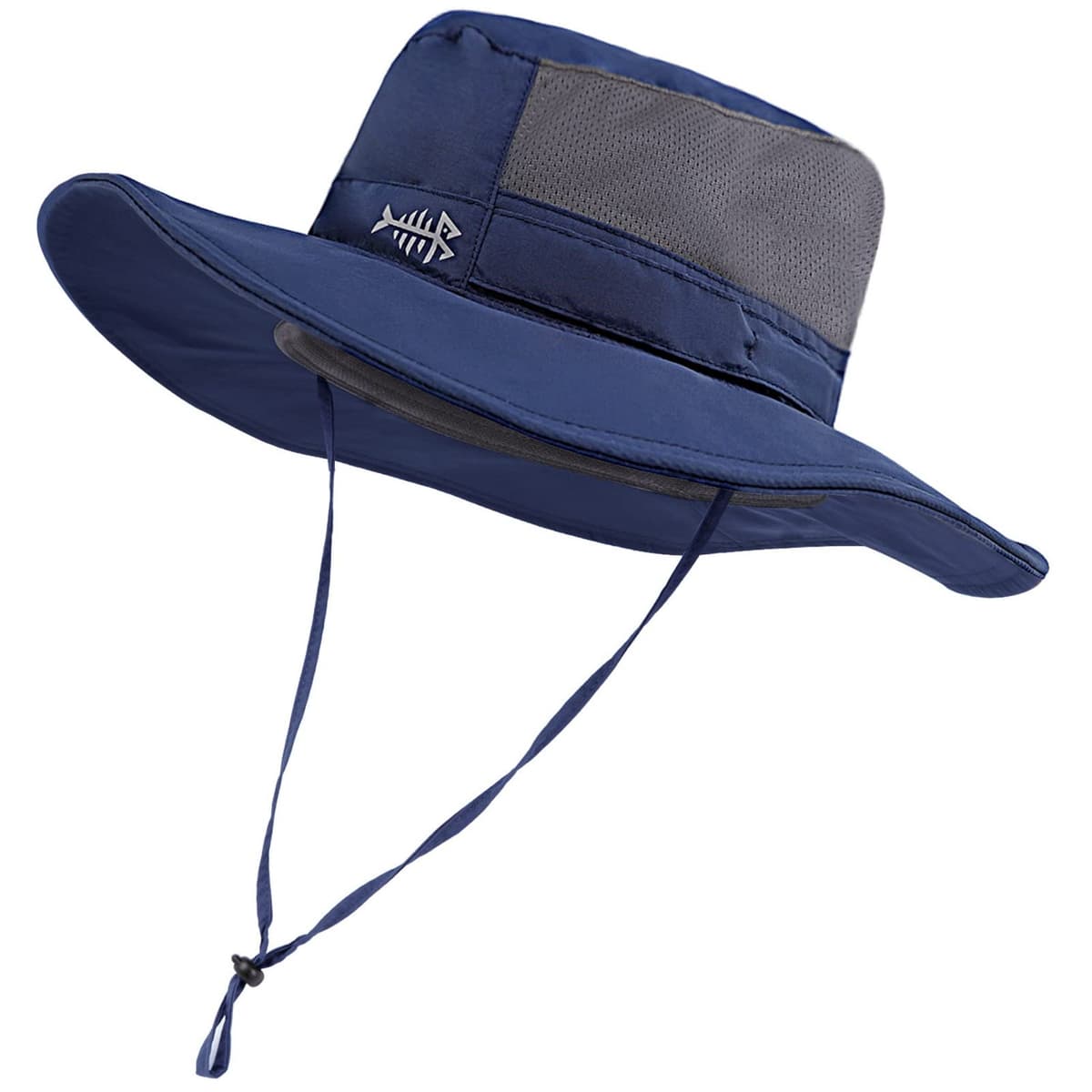 Bassdash UPF 50+ Sombrero de Pesca Solar Resistente al Agua con Solapa de Cuello Desmontable — view 42
