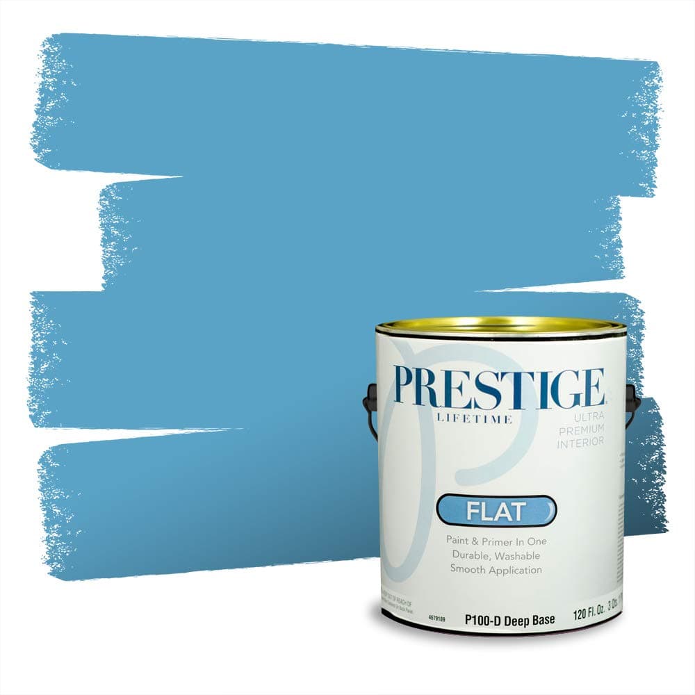 PRESTIGE Paints Interior Paint and Primer In One, 1-Gallon, Semi-Gloss, Comparable Match of Valspar* Dewdrop* — view 1581