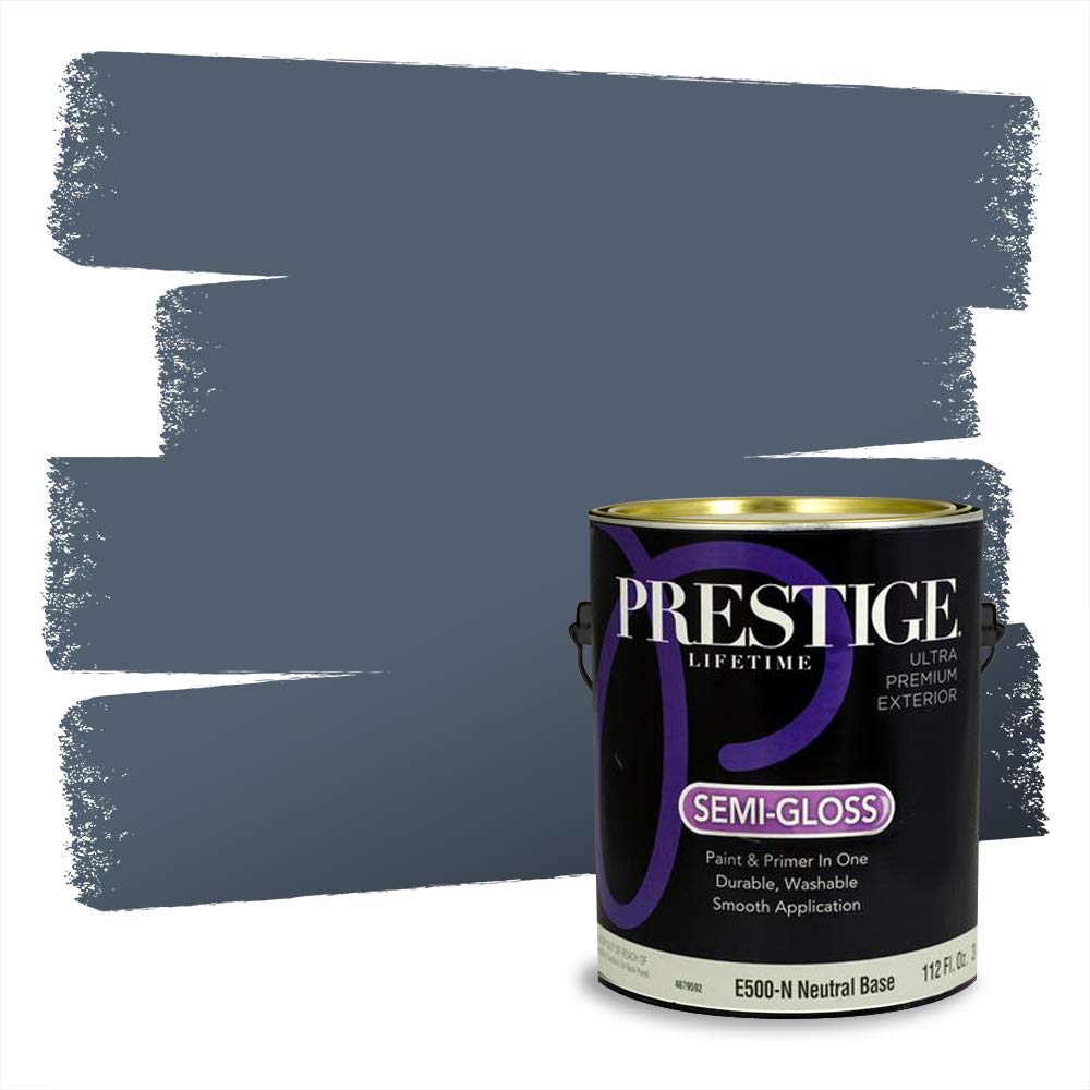 PRESTIGE Paints Interior Paint and Primer In One, 1-Gallon, Semi-Gloss, Comparable Match of Valspar* Dewdrop* — view 1381