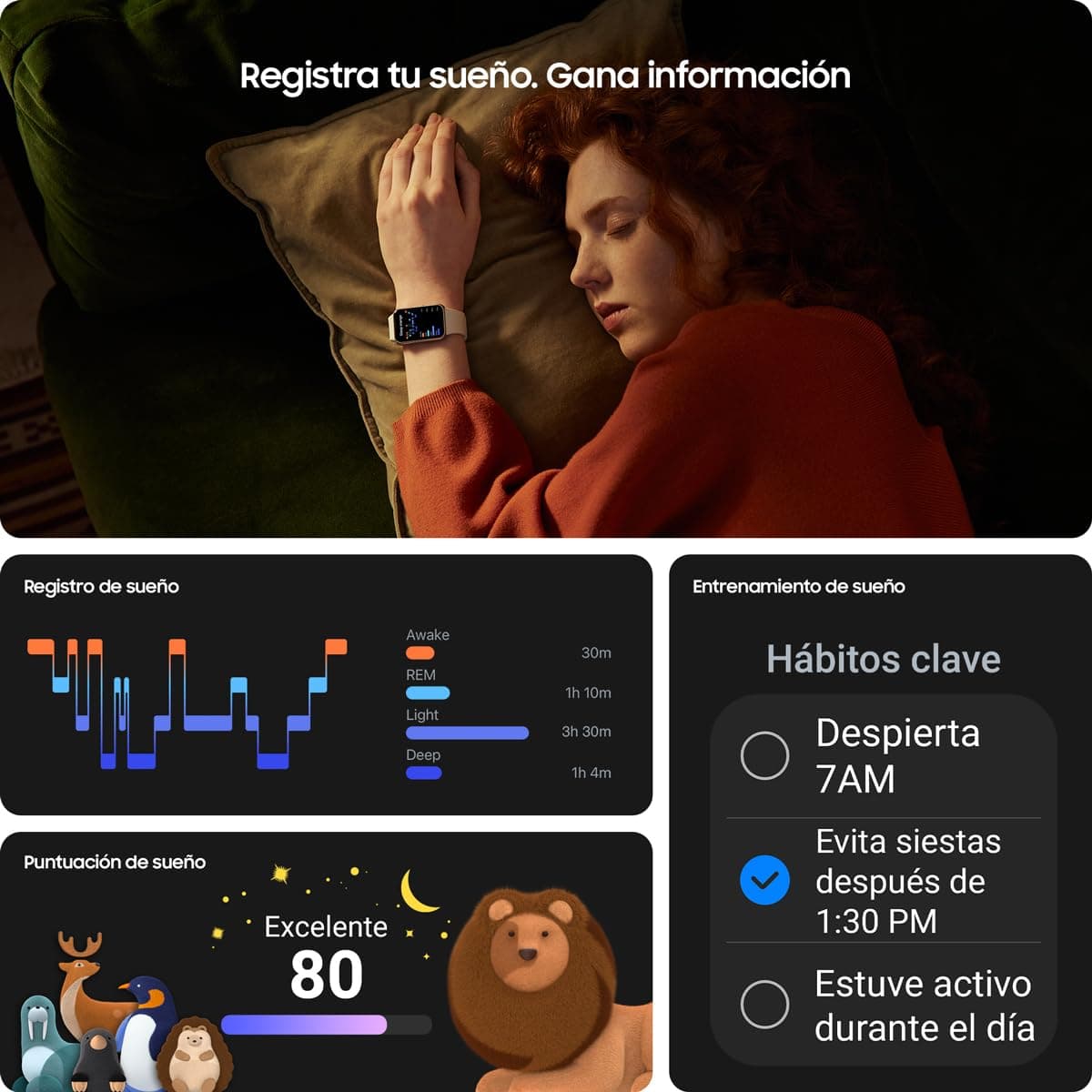 SAMSUNG Galaxy Fit3 Graphite — view 5