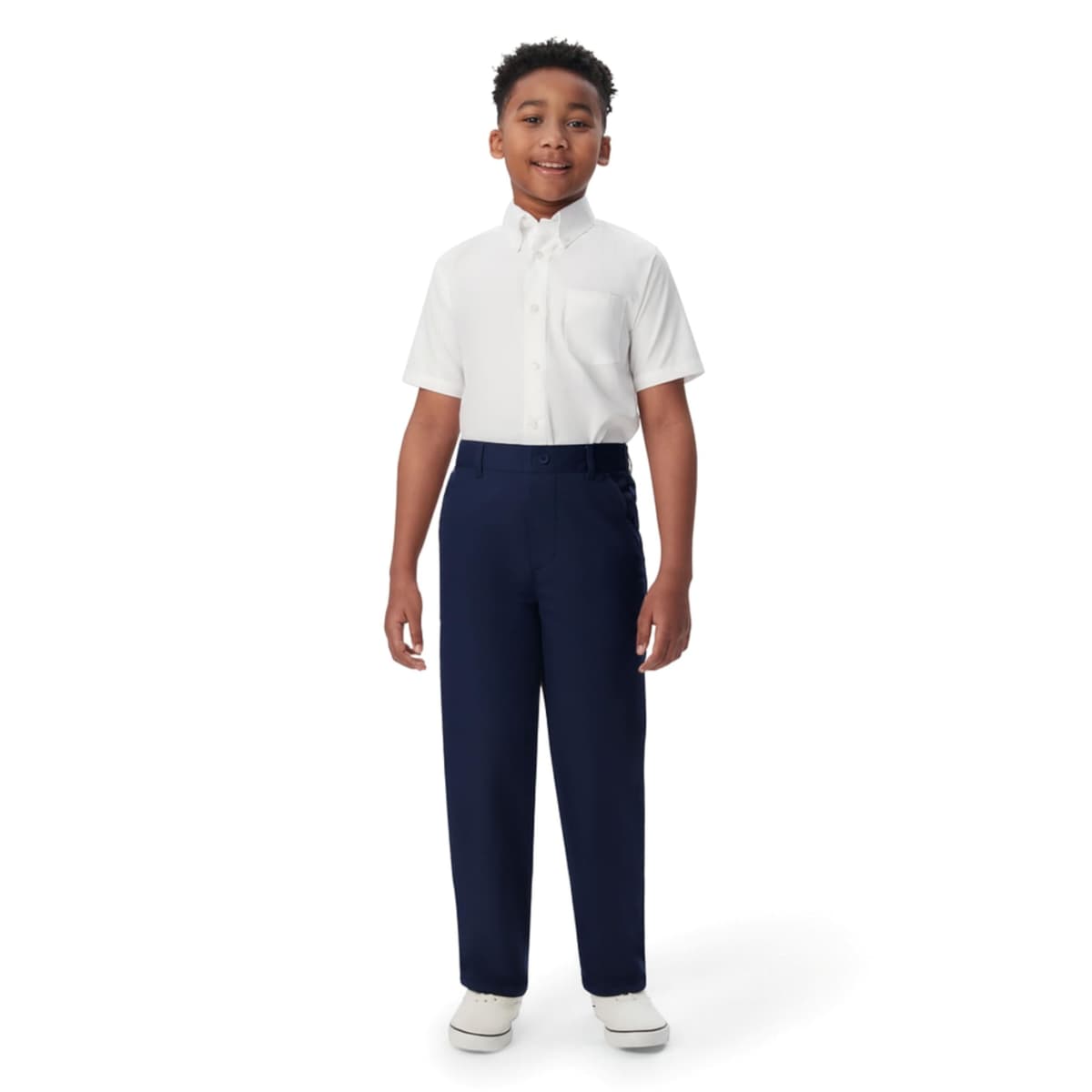 French Toast Boys Pull-On Relaxed Fit School Uniform Pant (Standard & Husky) — view 6