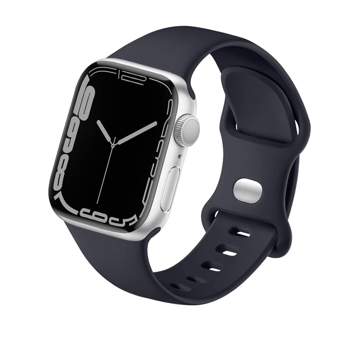 Sport Strap Compatible with Apple Watch Straps 46mm 40mm 38mm 41mm 42mm 44mm 45mm, Silicone Strap Replacement for iWatch Bands Series 11 10 9 8 7 6 5 4 SE 3 2 1 Women Men — view 21