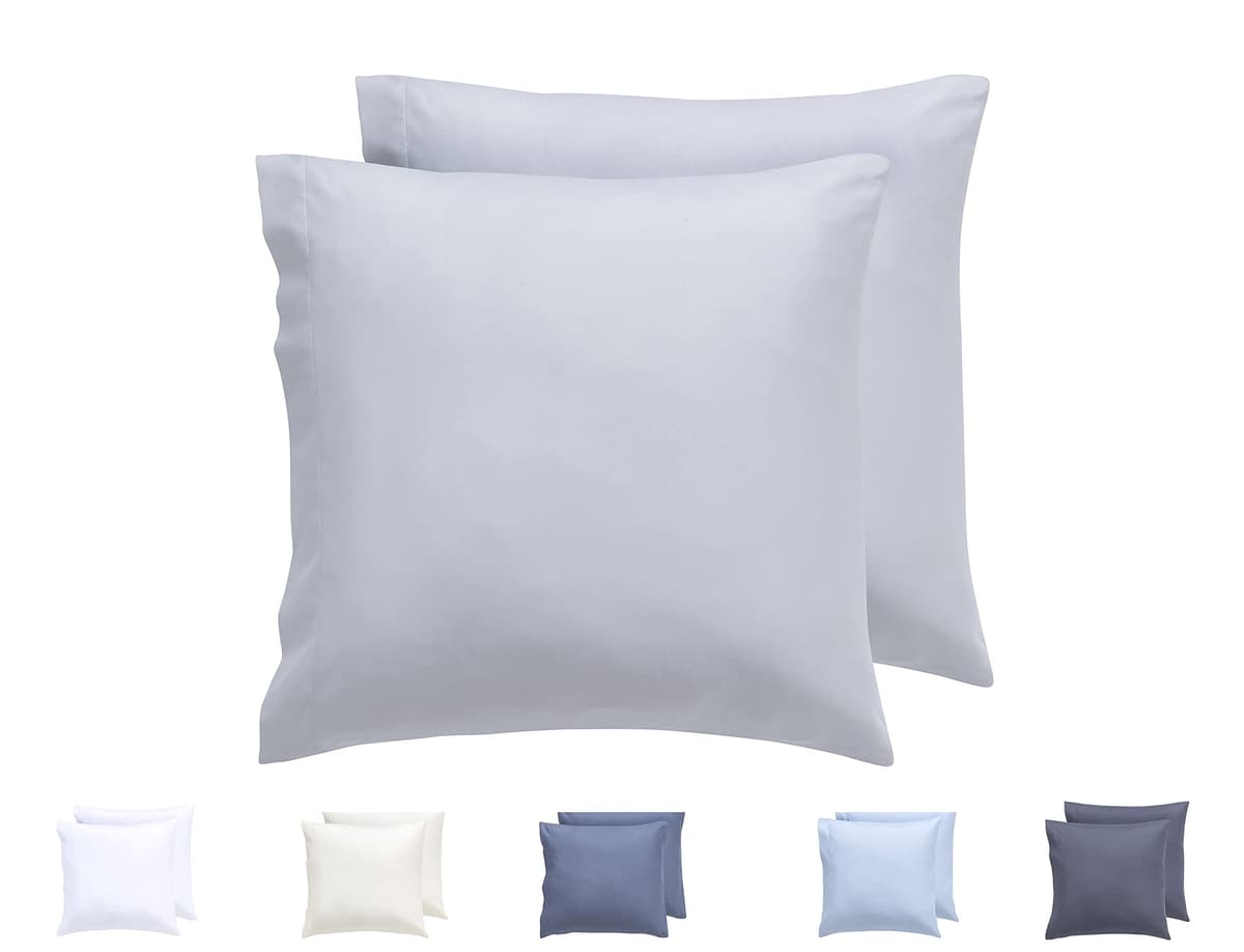 Todocama – Juego de 2 Fundas de Almohada, Microfibra Extra Suave, hipoalergénicas. Juego de 2-70x40 cm Blanco — view 28