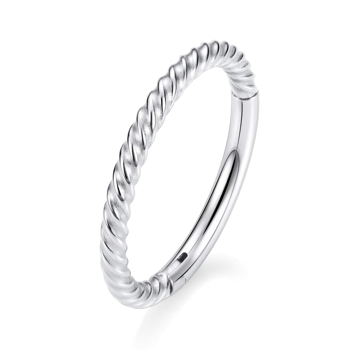hengkaixuan 316L Surgical Steel Nose Hoop Ring Hinged Segment Clicker Ring Cartilage Helix Lip Tragus Conch Piercing Jewellery Sleeper Earrings Septum Lobe Hoop Earring for Women — view 14