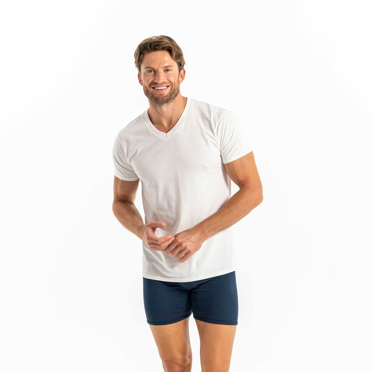 Gildan Men's V-Neck T-Shirts, Multipack, Style G1103 — view 2