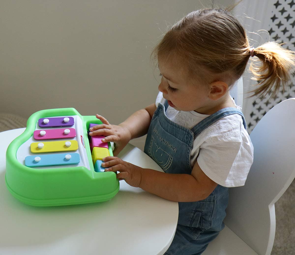 Little tikes Tap-A-Tune Piano-Teclas Fáciles de Presionar-Primer Instrumento Ideal-Promueve la Coordinación Manual-Visual y Las Habilidades Motoras Finas — view 2