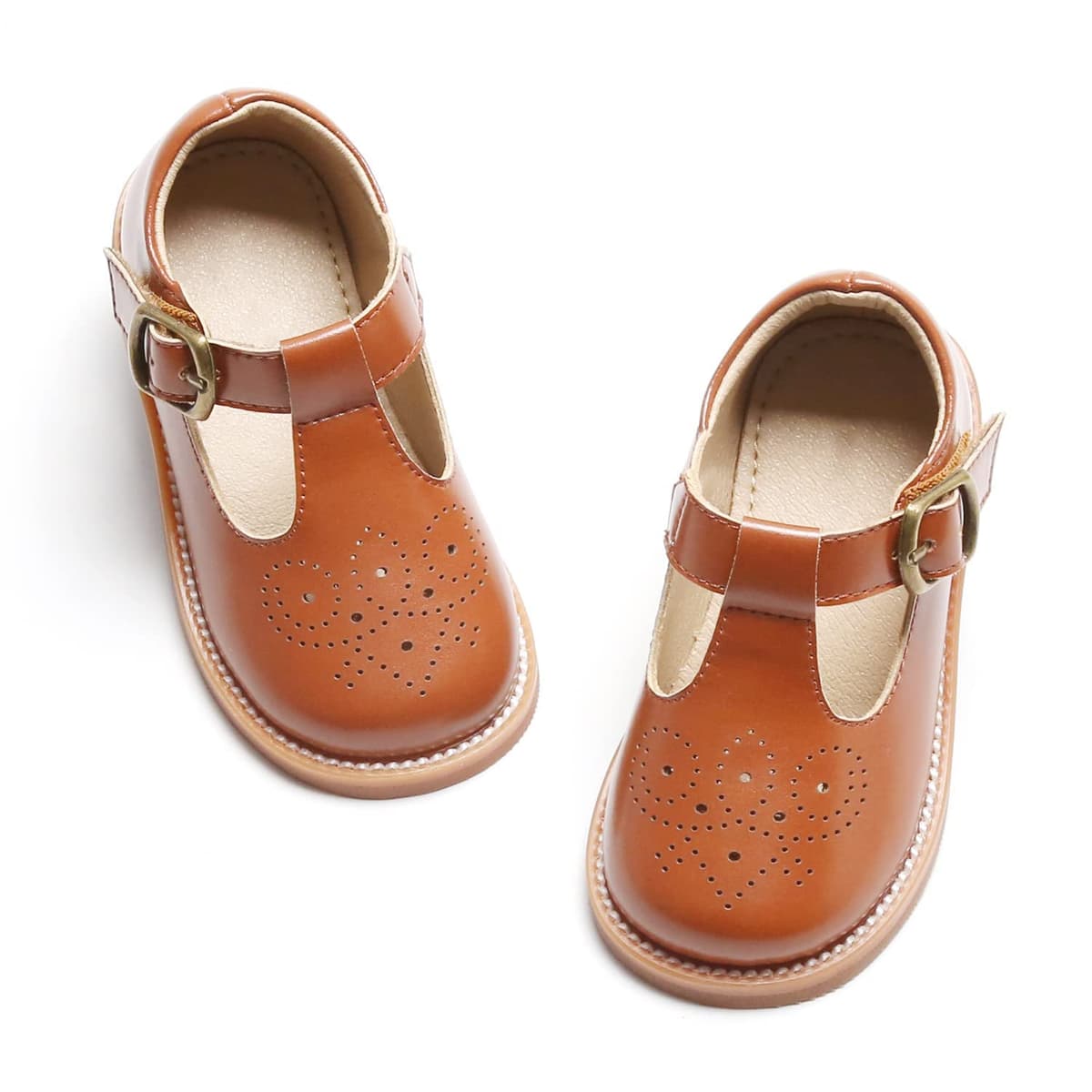 Felix & Flora Toddler Little Girl Mary Jane Dress Shoes - Ballet Flats for Girl Party School Shoes — view 71
