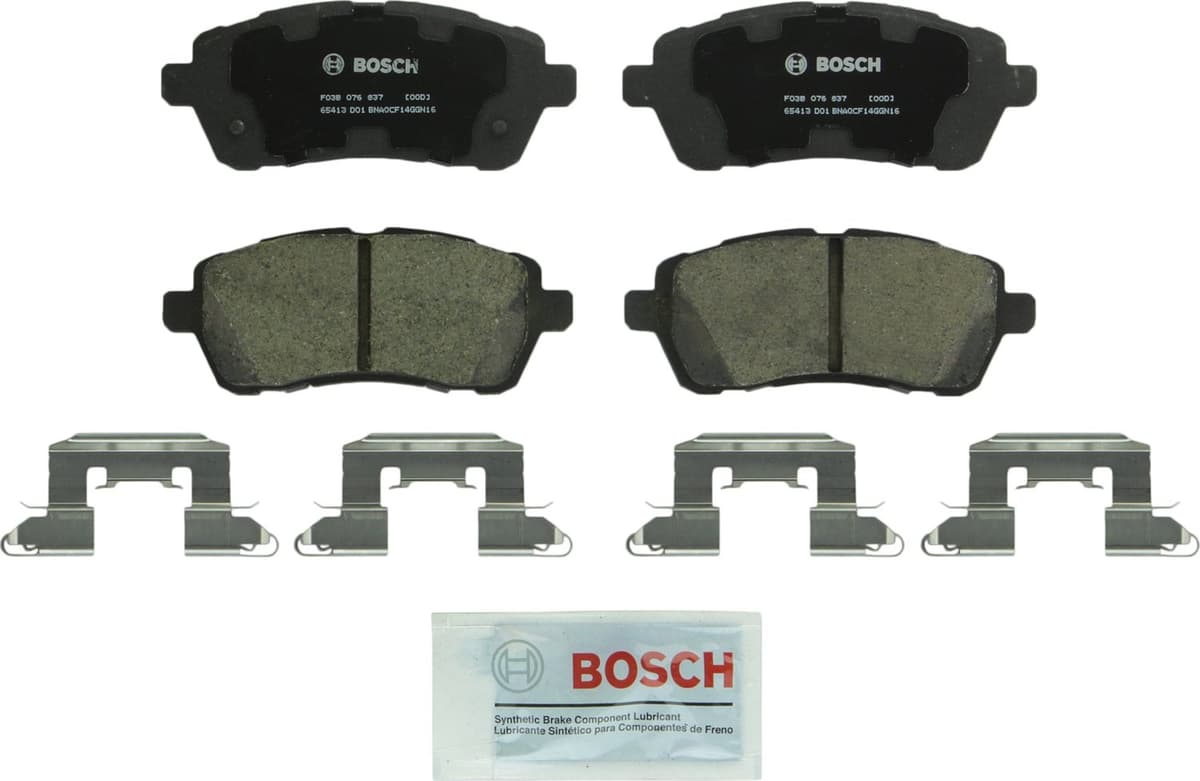 Bosch BC914 QuietCast Premium Ceramic Disc Brake Pad Set For: Acura ILX; Honda Accord, Civic, CR-V, Element, Fit, Front — view 119