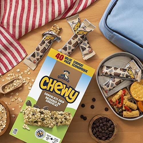 Quaker Chewy Granola Bars - Chocolatey Chip, 40 Bars, 960 g — view 4
