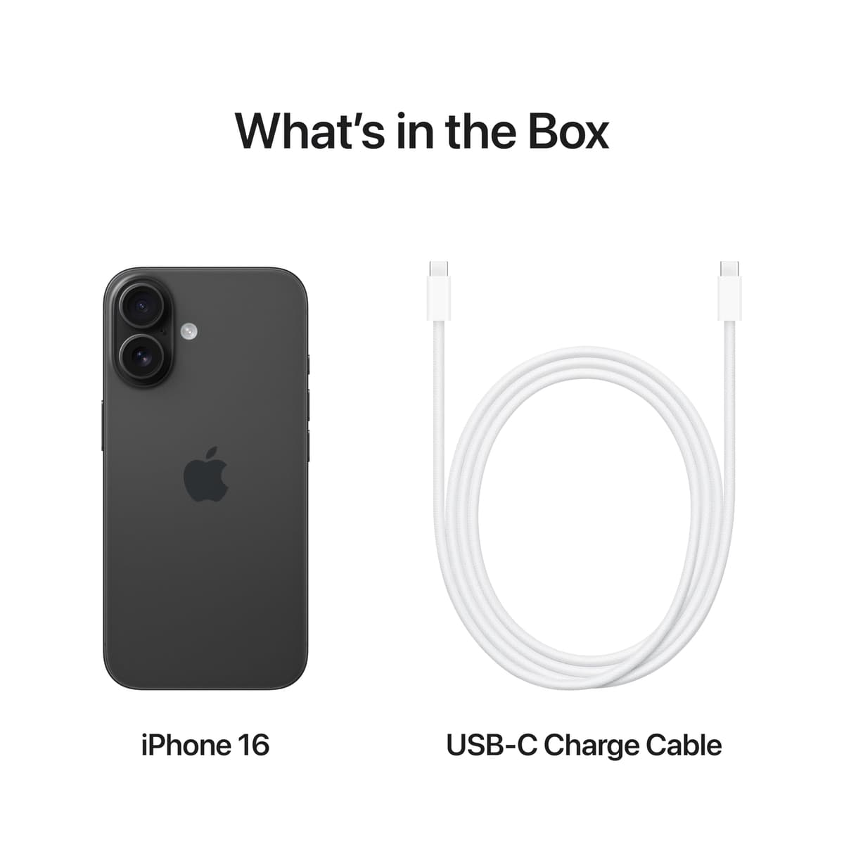 Apple iPhone 16 128 GB: 5G Mobile phone with Apple Intelligence, Camera Control, A18 Chip and a Big Boost in Battery Life. Works with AirPods; Black — view 6